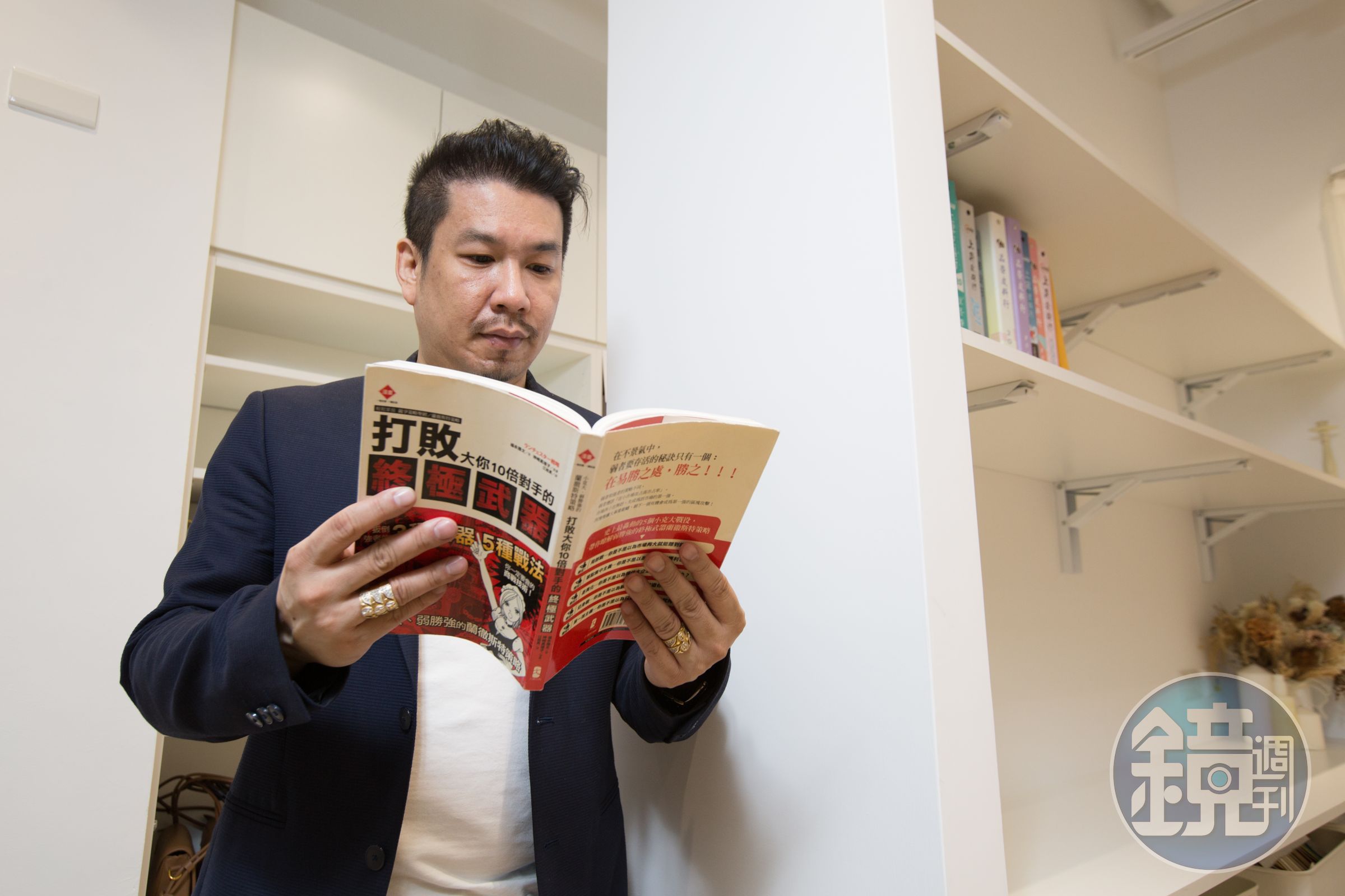 電商節奏快速，敢拚敢衝的張士祺負責開疆闢土布局。