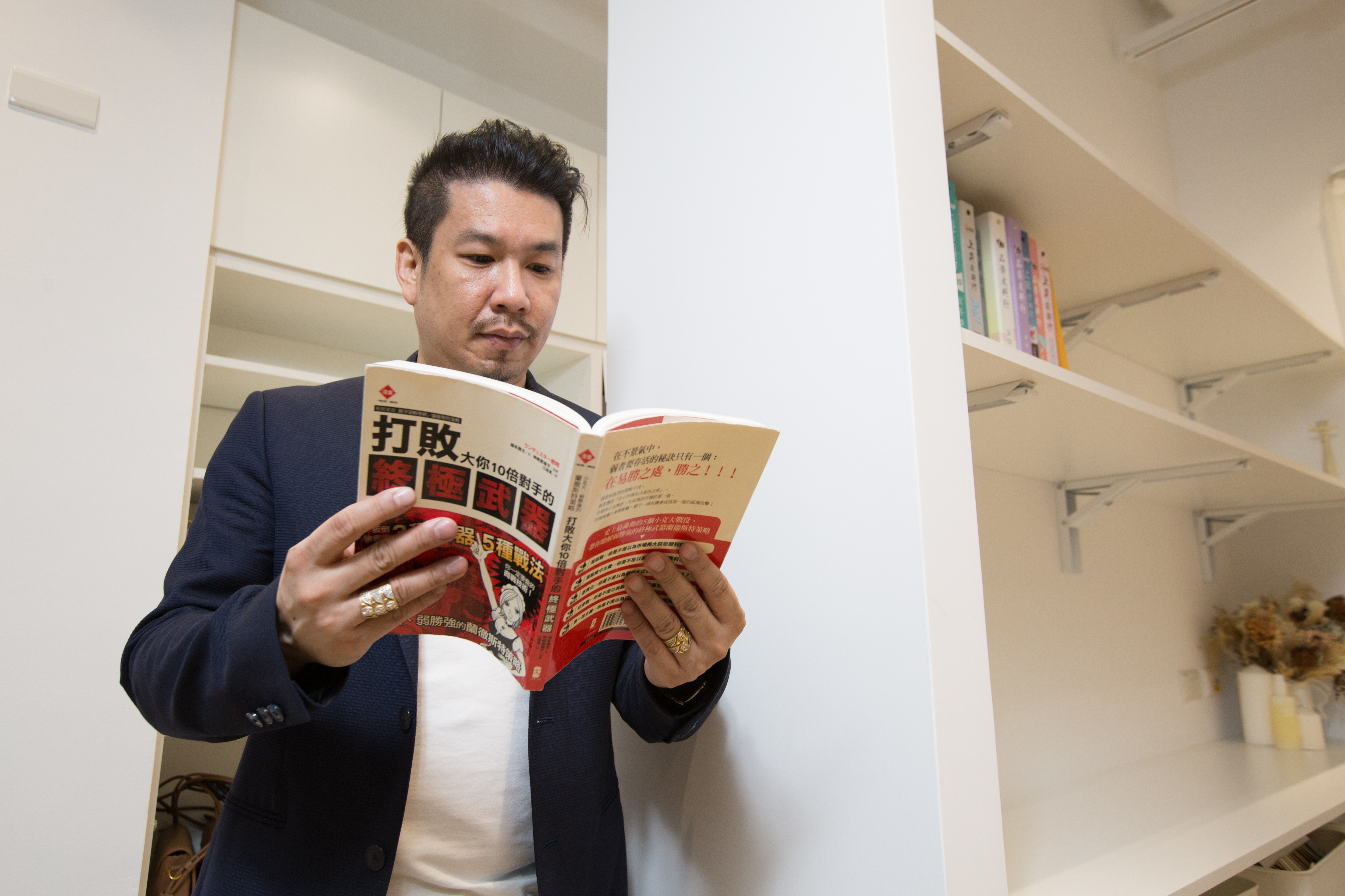 電商節奏快速，敢拚敢衝的張士祺負責開疆闢土布局。