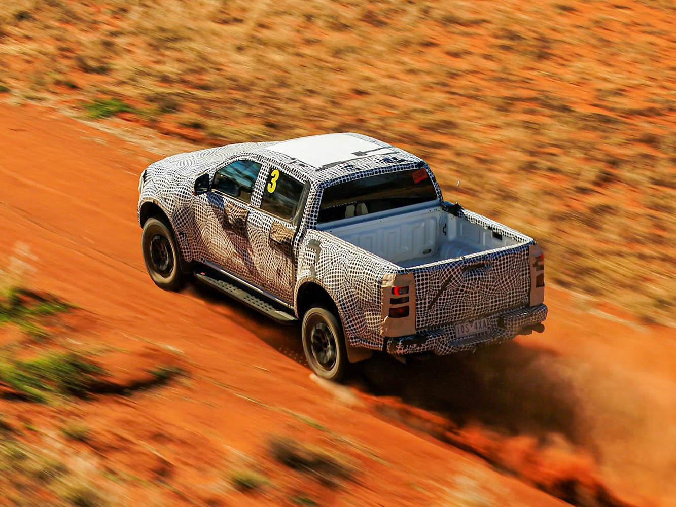 新的Ranger Raptor將在2月22日正式發表。