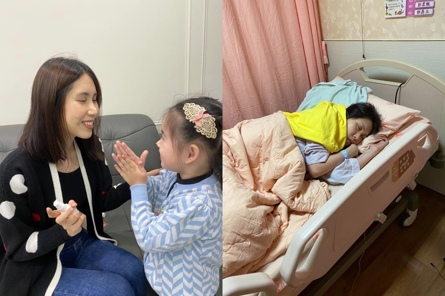 余苑綺2014年確診直腸癌,2019年產後復發。(翻攝余苑綺臉書)