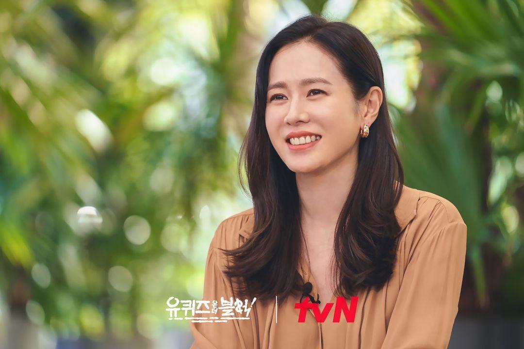 孫藝真表示若能參與演出美國翻拍的《愛的迫降》，她還是要演「尹世理」。（翻攝劉Quiz on the Block IG）