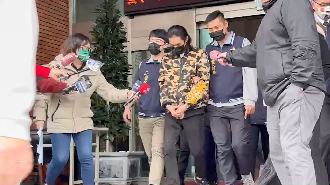 警方移送接應共犯等人。(警方提供)