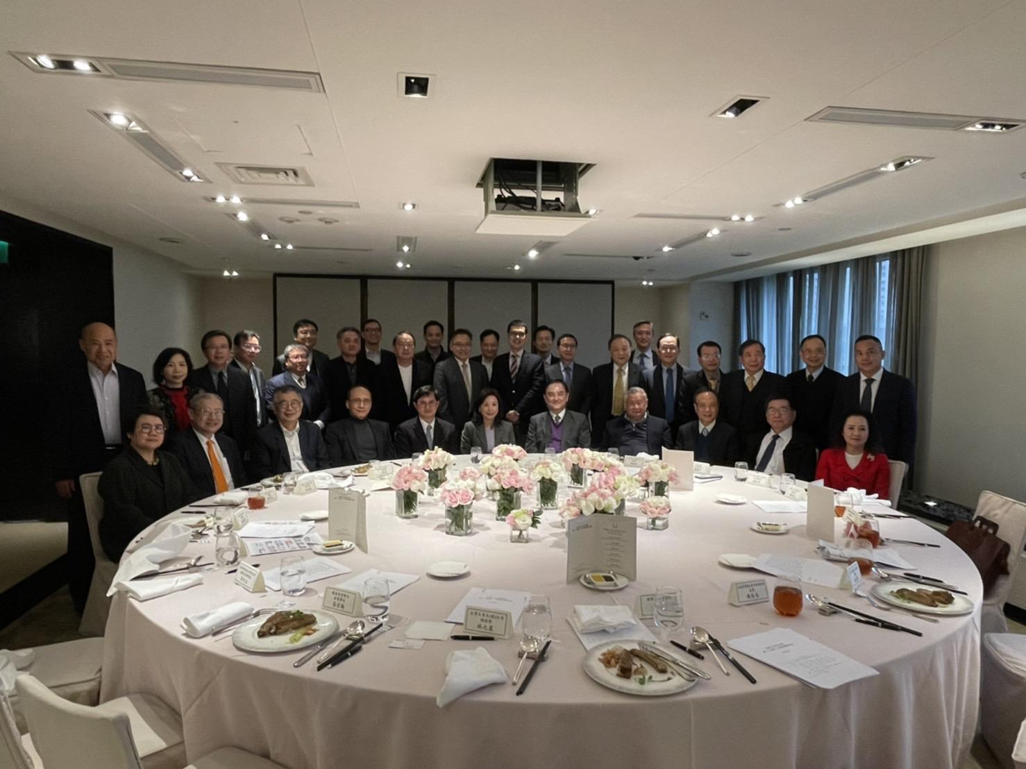 台灣玉山科技協會17日改選常務理事與理事長，呼聲最高的和碩董事長童子賢順利當選。（玉山秘書處提供）