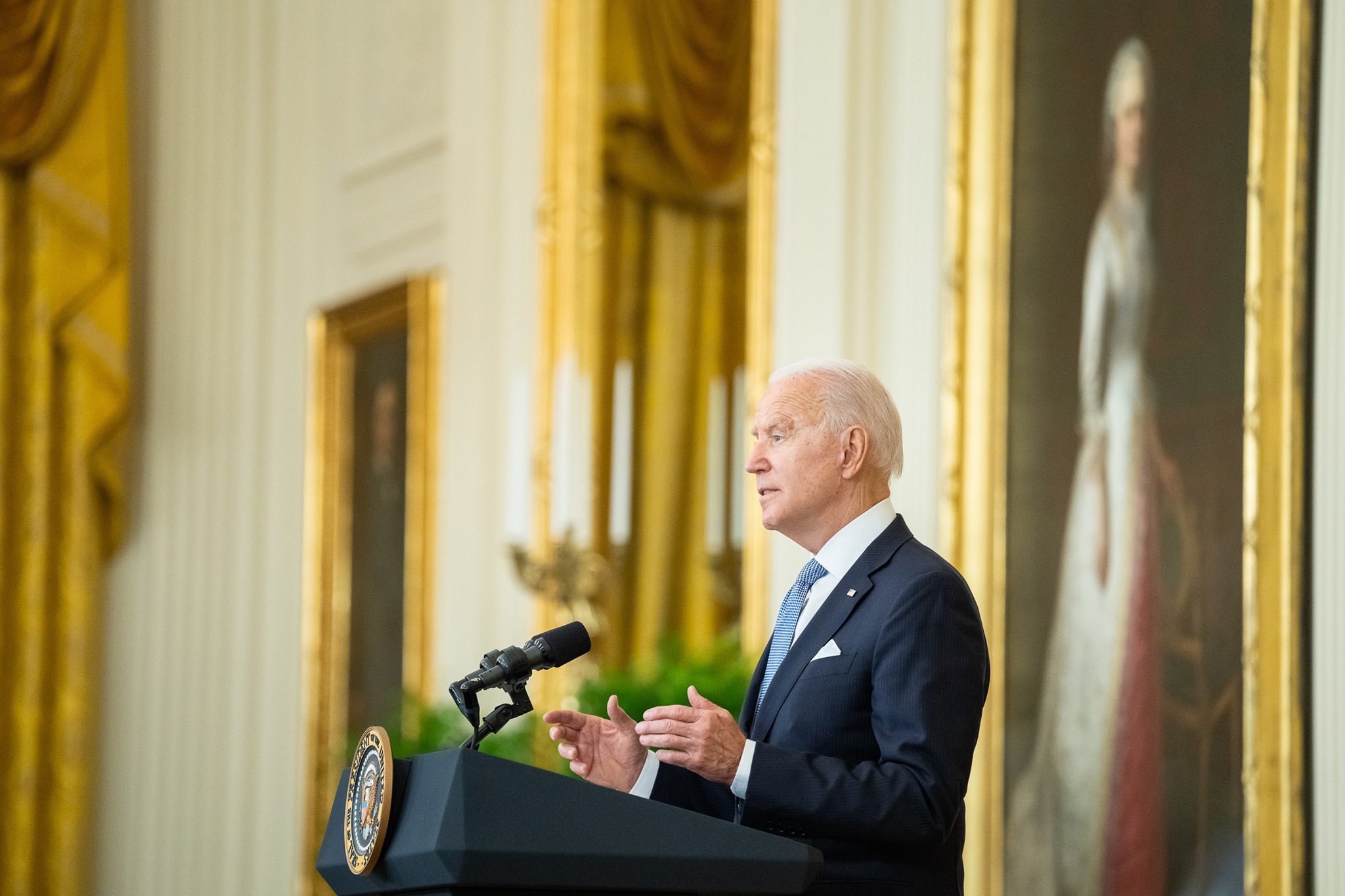 美國總統拜登再度強調，俄羅斯入侵烏克蘭的機率「非常高」，而且可能會在未來幾天內行動。（翻攝自拜登臉書）