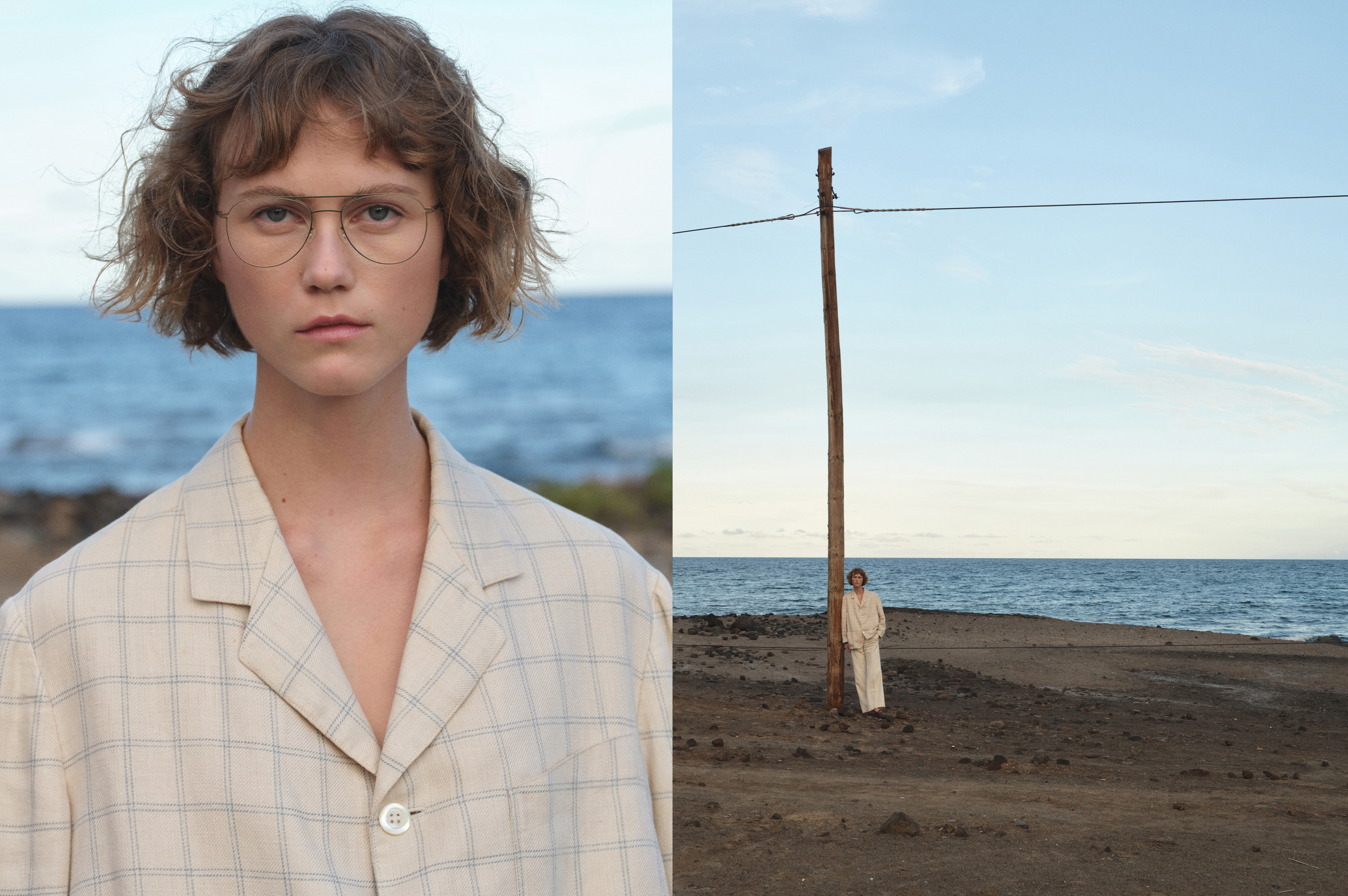 在大自然中拍攝MYKITA 2022的視覺形象，不妨戴上你的眼鏡，與MYKITA一起度過悠閒時光。（MYKITA提供）