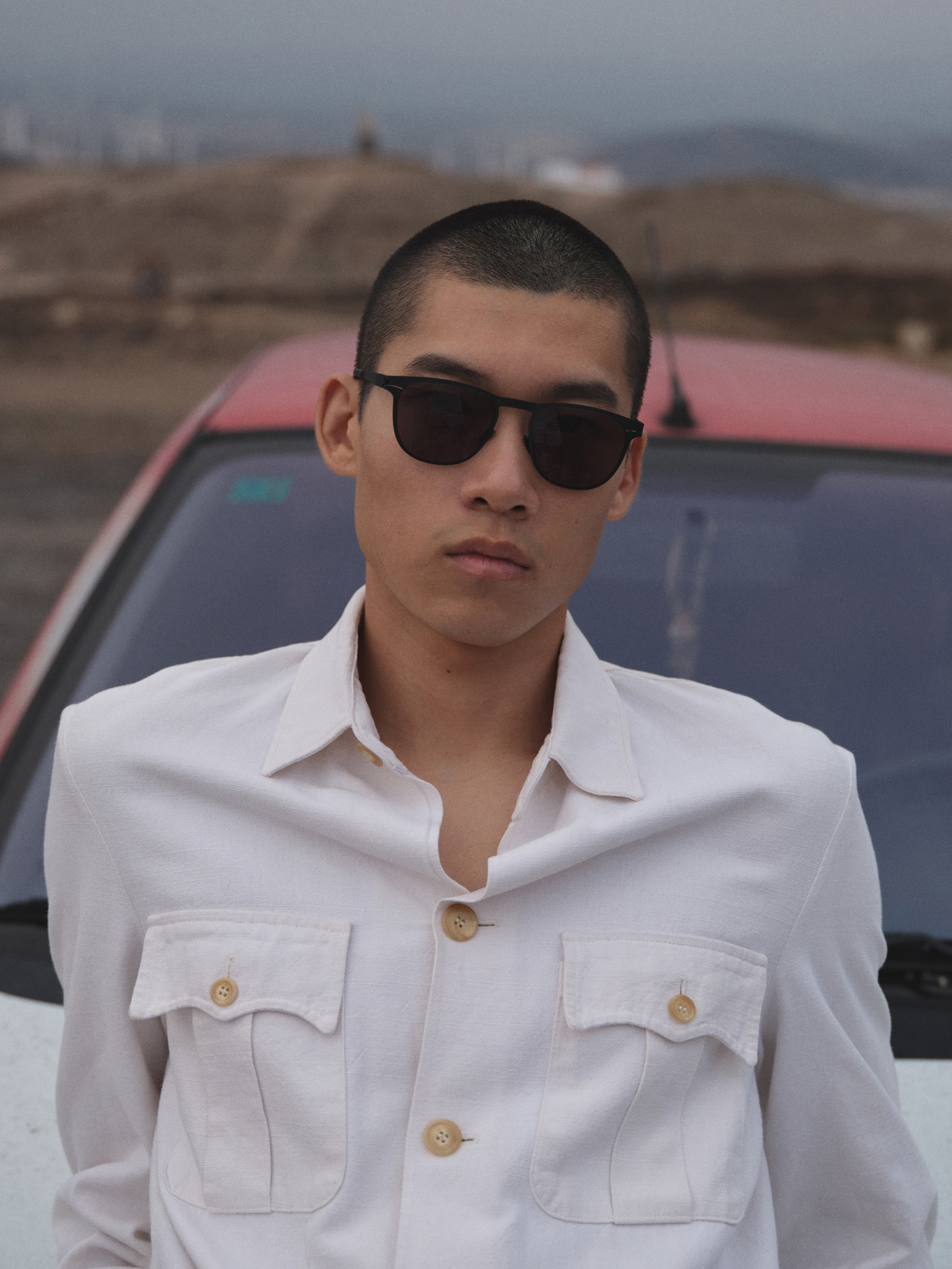 STANLEY 太陽眼鏡，NTD$18,500 MYKITA。（MYKITA提供）
