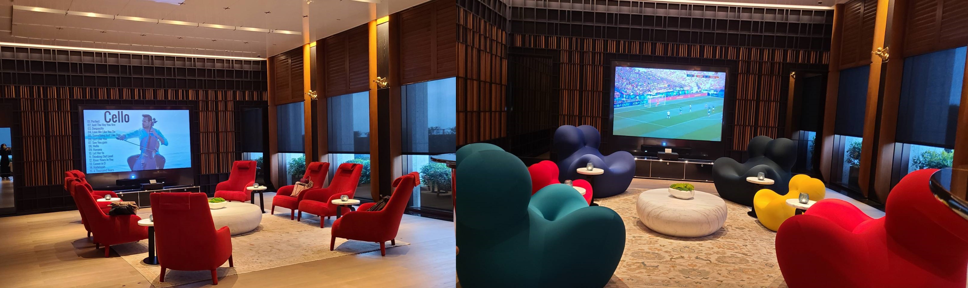 頂層共有二間Sky Lounge，以雙主題規劃適合不同年齡層喜好。