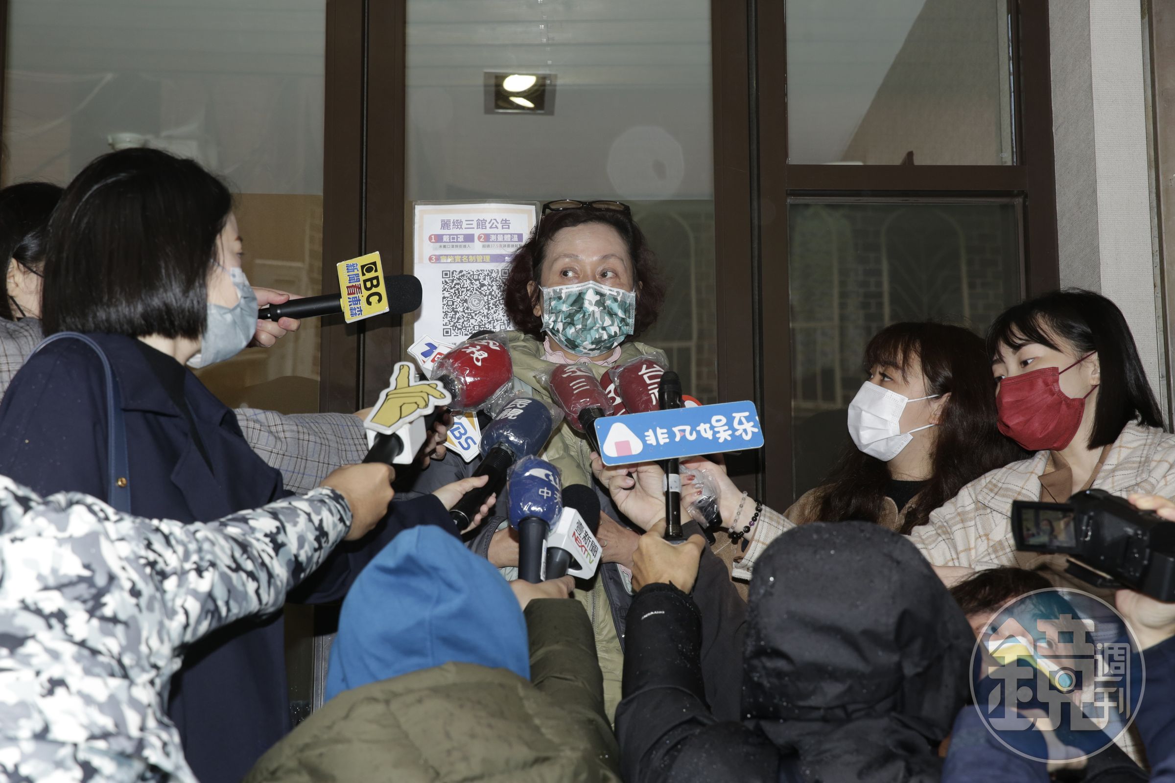 巴戈二嫂韓德美表示巴戈走得很安心，並沒有留下遺願。