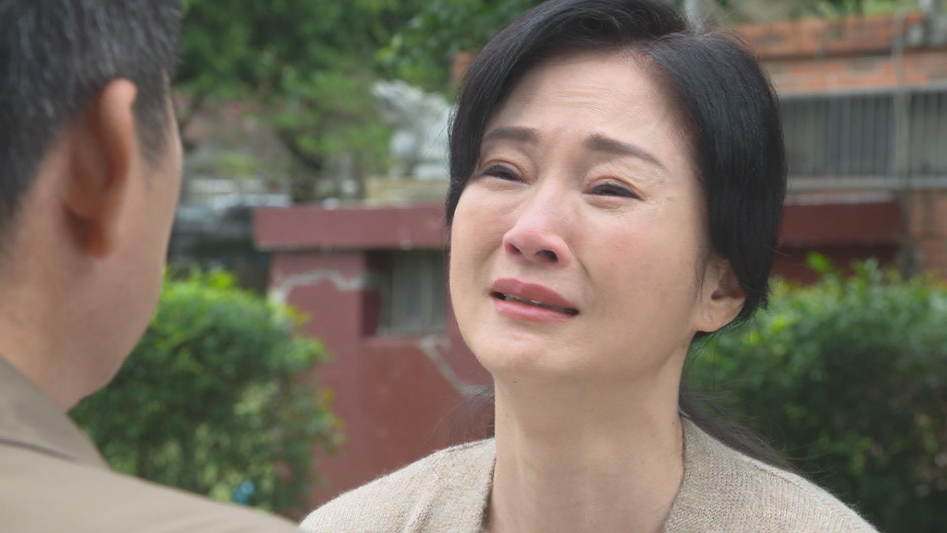 李之勤恐懼哭戲，感謝對手洪都拉斯的情緒渲染功力，讓她一秒淚崩。（民視提供）