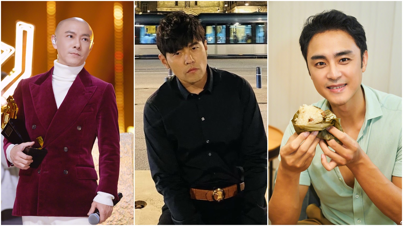 周杰倫、明道及張衛健都曾到小吃店用餐，也未被認出。（翻攝自IG、微博）