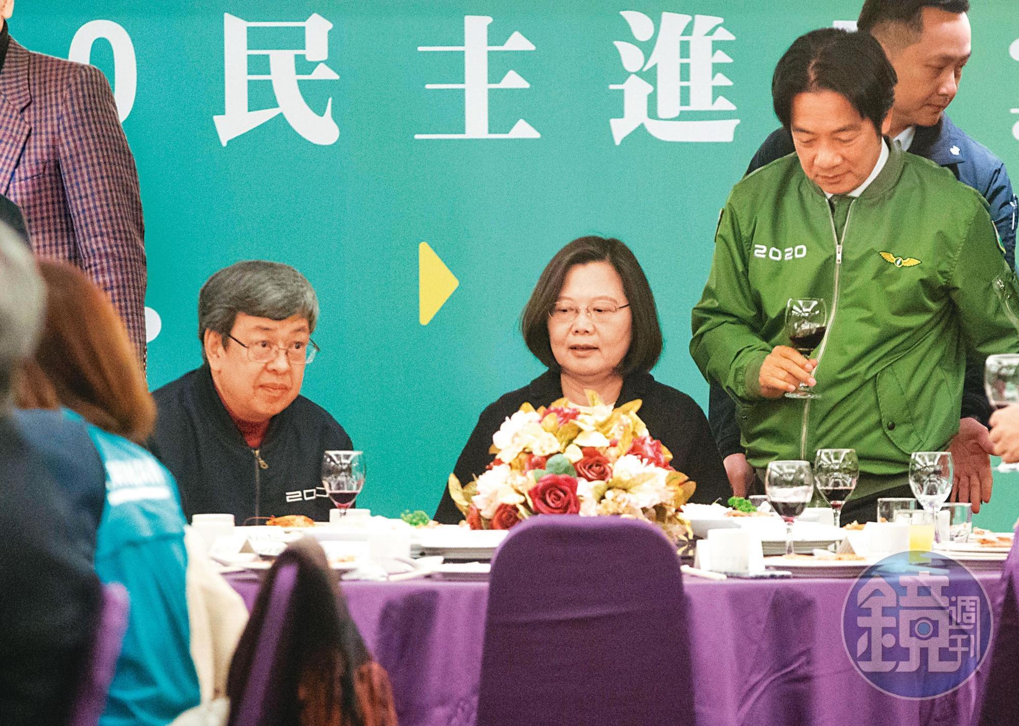 陳建仁與小英默契十足,被認為是延續小英路線不二人選,未來甚至有潛力成為英系力拱的黨魁或總統接班人選。