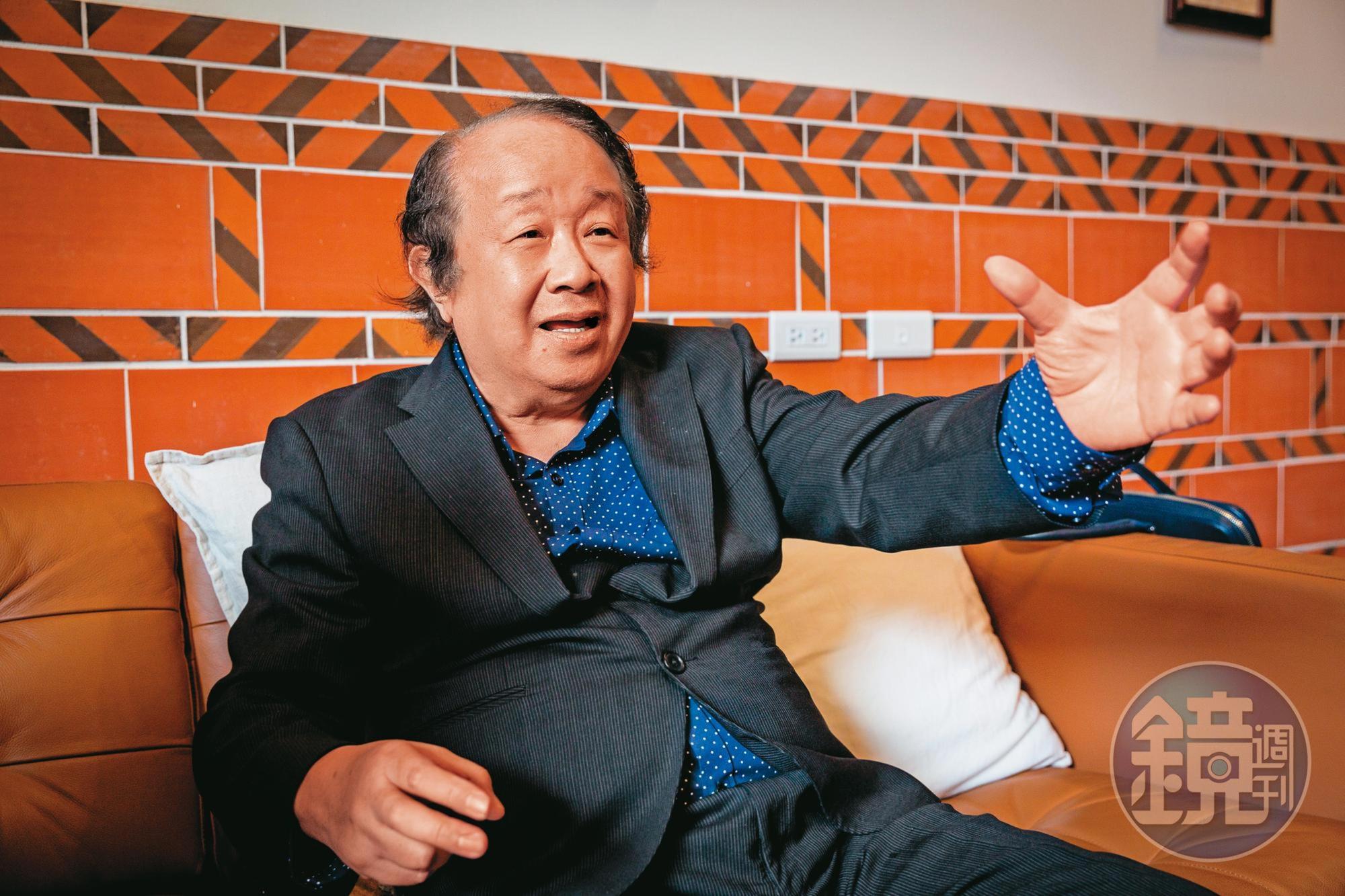 已達古稀之年，潘思源要發己心遂己願專注做公益。