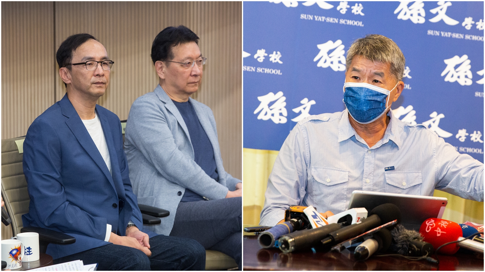 藍營黨魁朱立倫的一席說詞，卻遭張亞中各種反駁。（本刊資料照）