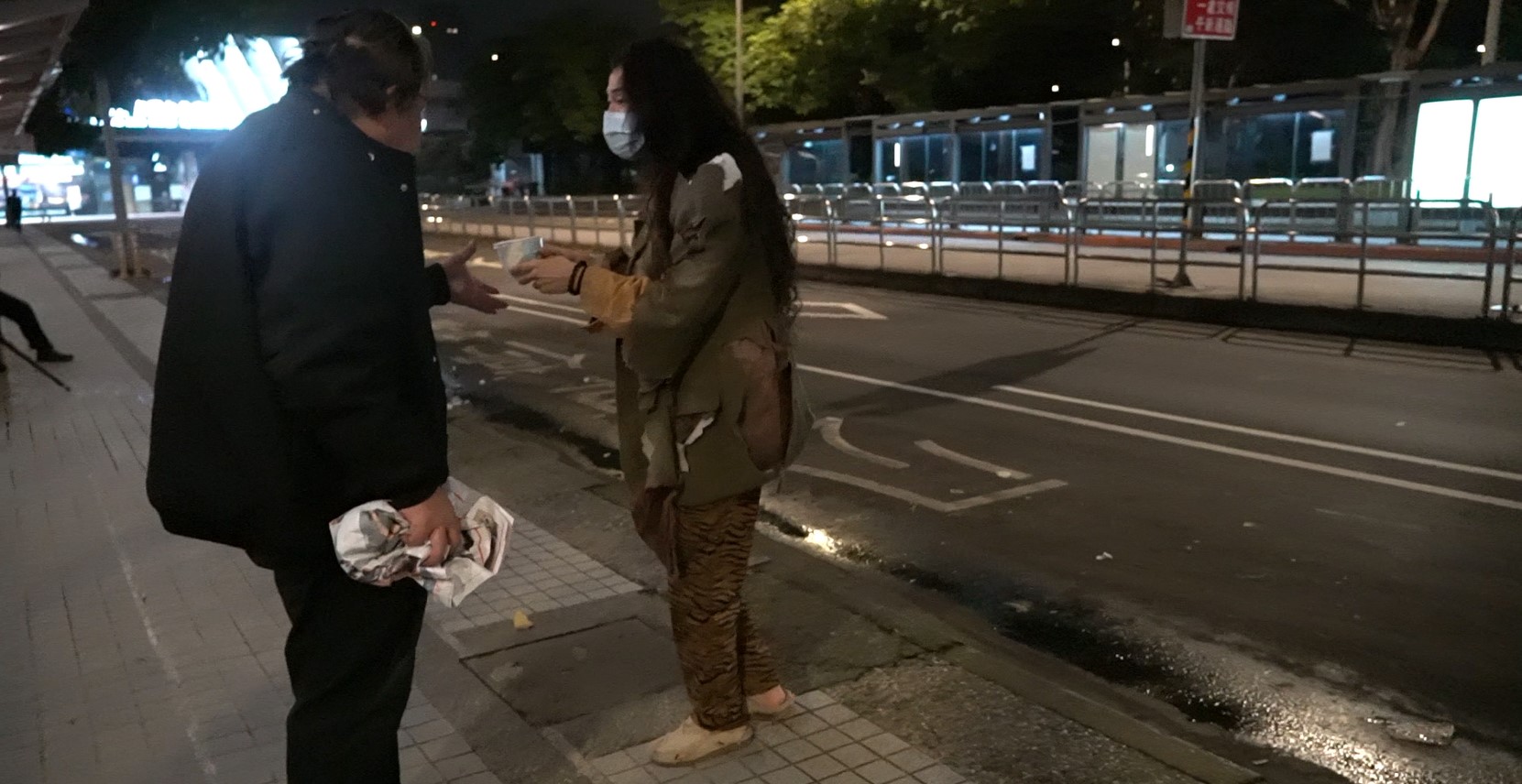 圖片為瑋哥與北車街友