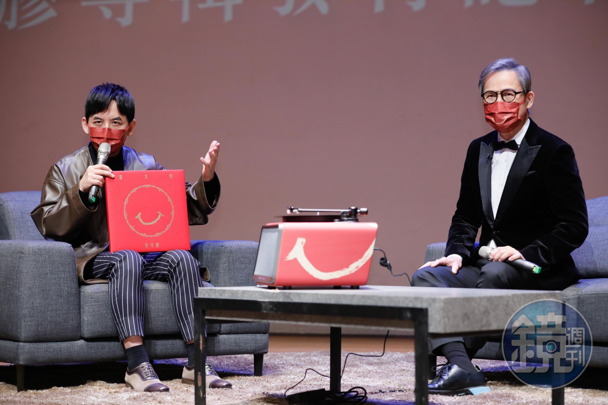 羅大佑還忙著籌備音樂劇，提到想邀黃子佼一起演出。