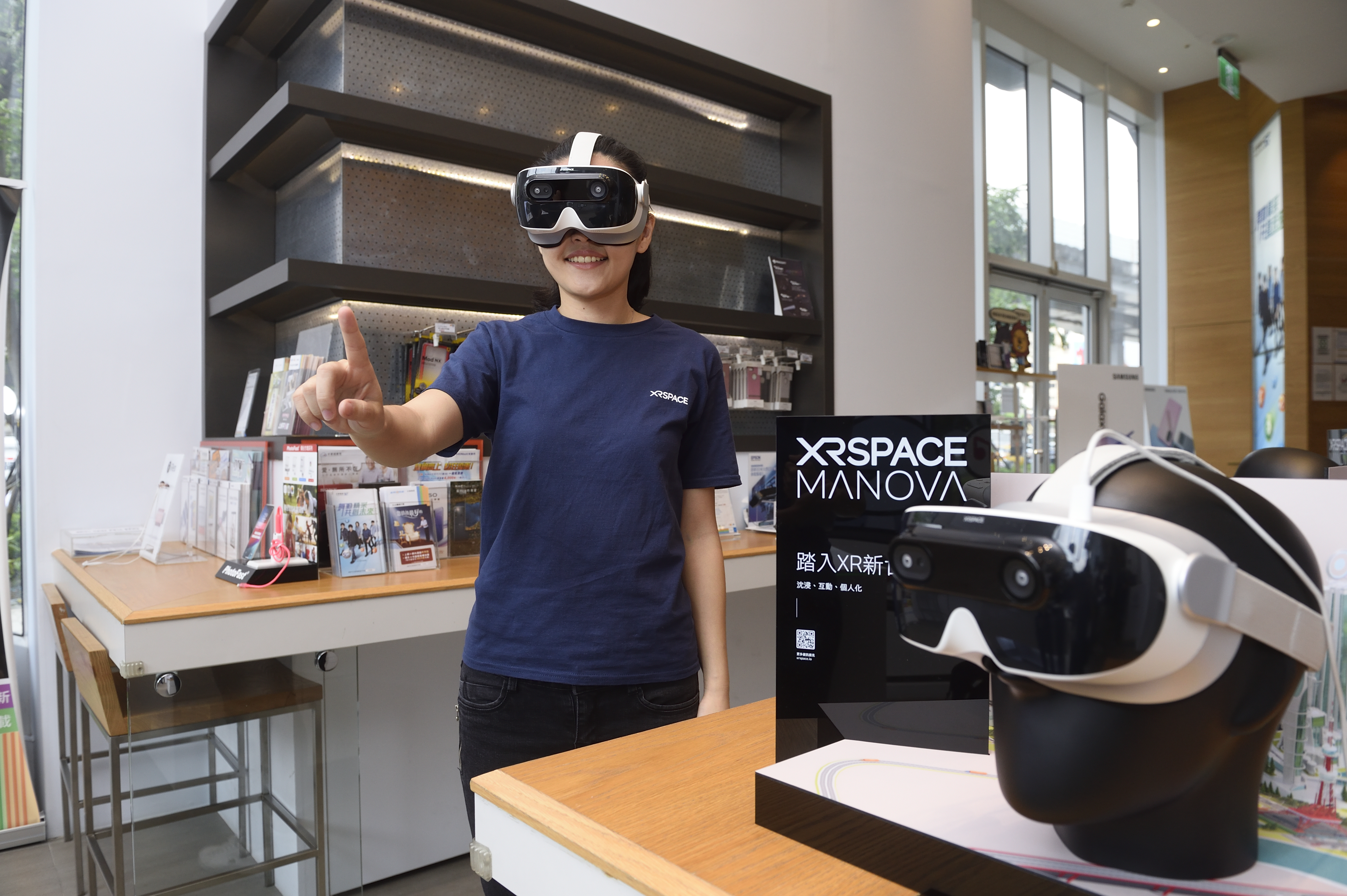 XRSPACE由周永明於2017年一手領軍成立，如今團隊規模約60人。