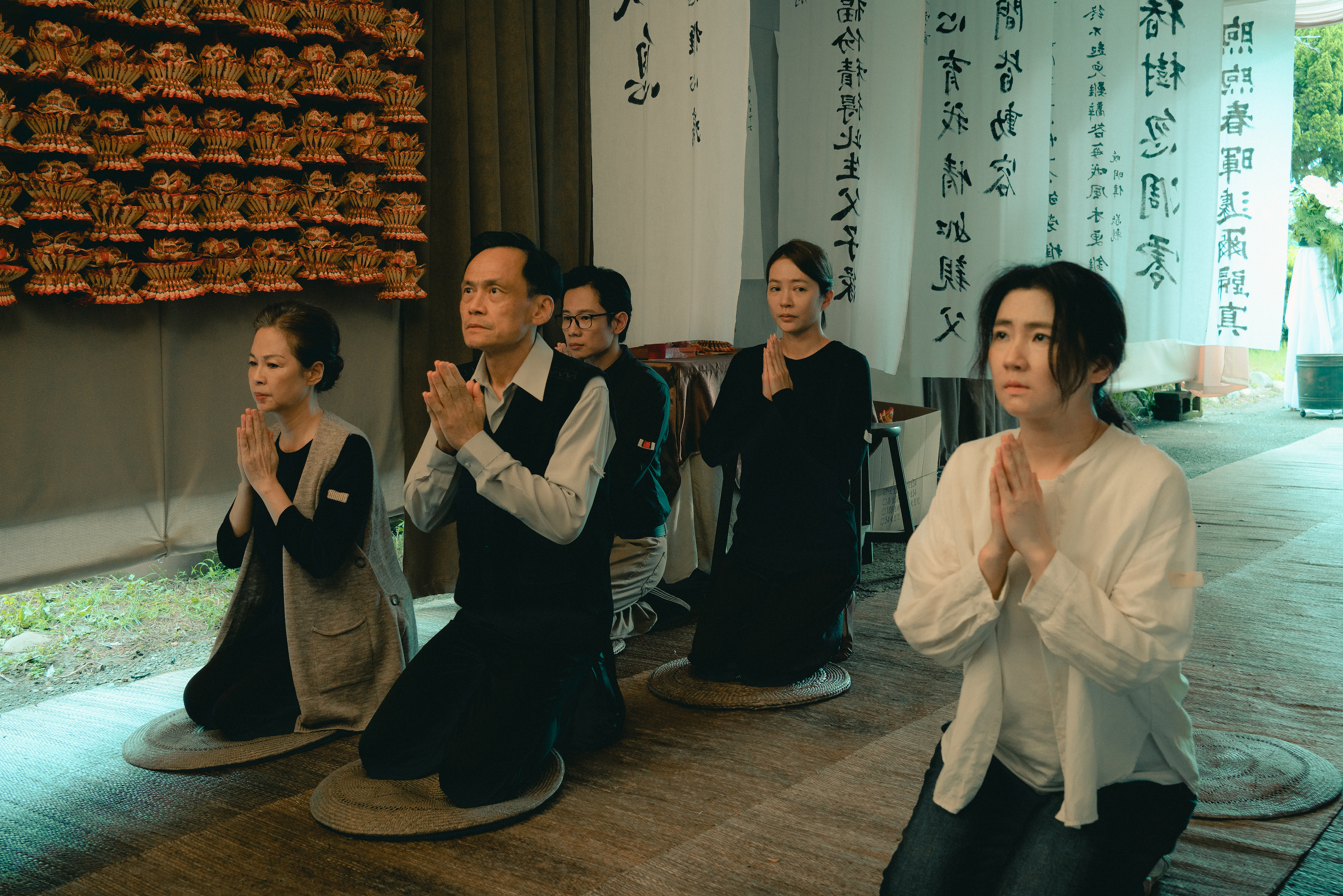 Selina片中返娘家奔喪，戲裡的詭譎氣氛把她嚇到留言不敢參加首映。（皮諾丘電影）