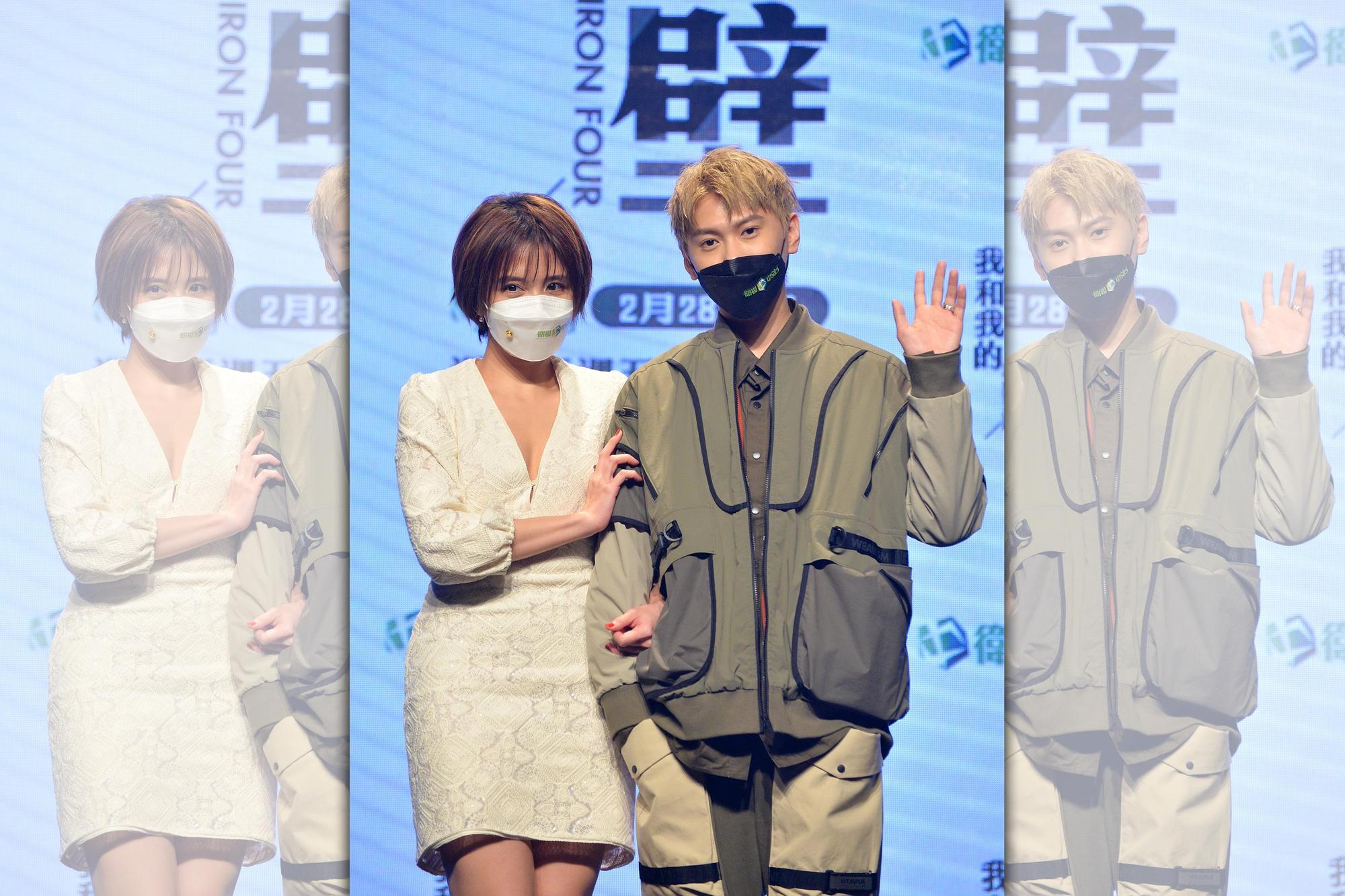 李宣榕和邱宇辰第一次搭檔演出。(衛視中文台提供)