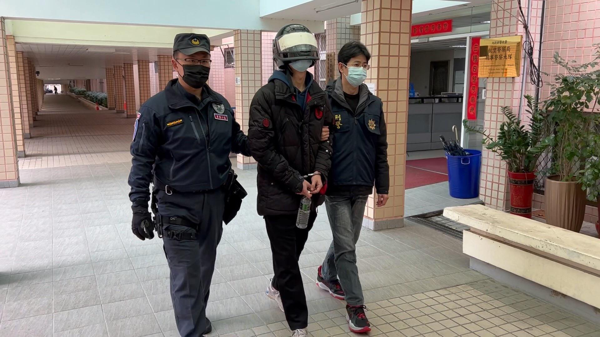 警方逮捕涉嫌販毒的戴姓、張姓主嫌共9人。( 航警局提供 )
