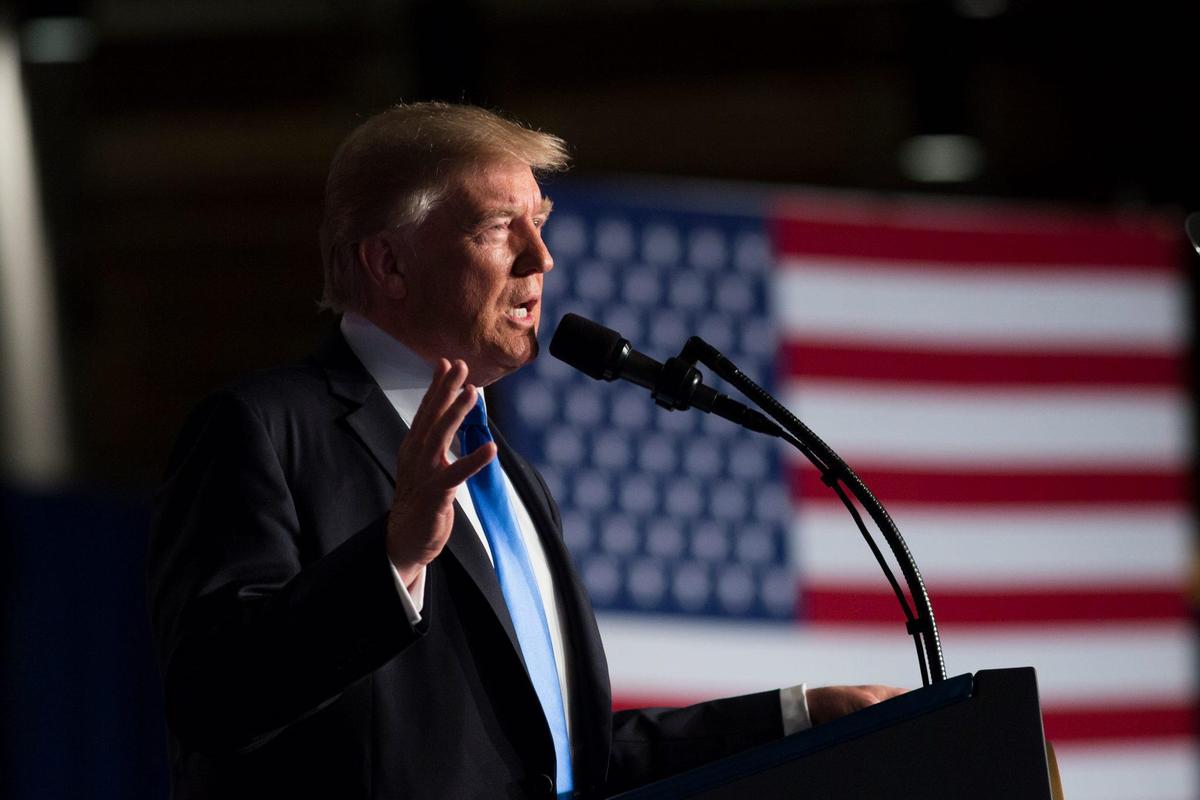 美國總統川普（Donald Trump）大讚普丁行徑是「天才」。（翻攝自Donald Trump臉書）