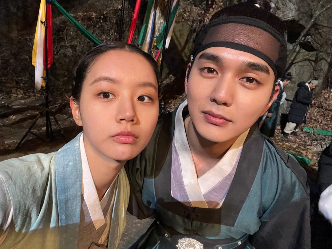 惠利與俞承豪主演古裝韓劇《花開時想月》迎來大結局。（翻攝惠利IG）