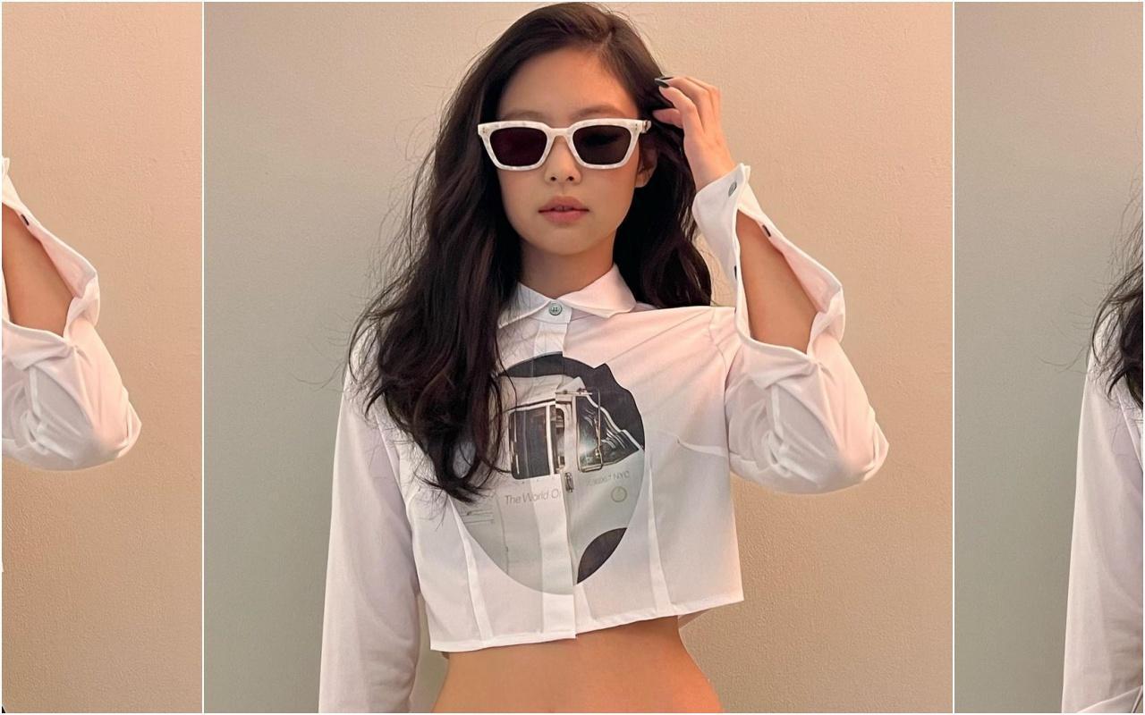 BLACKPINK的Jennie二度與Gentle Monster合作推出「Jentle Garden」聯名系列,將於三月中上市。(溥儀眼鏡提供)