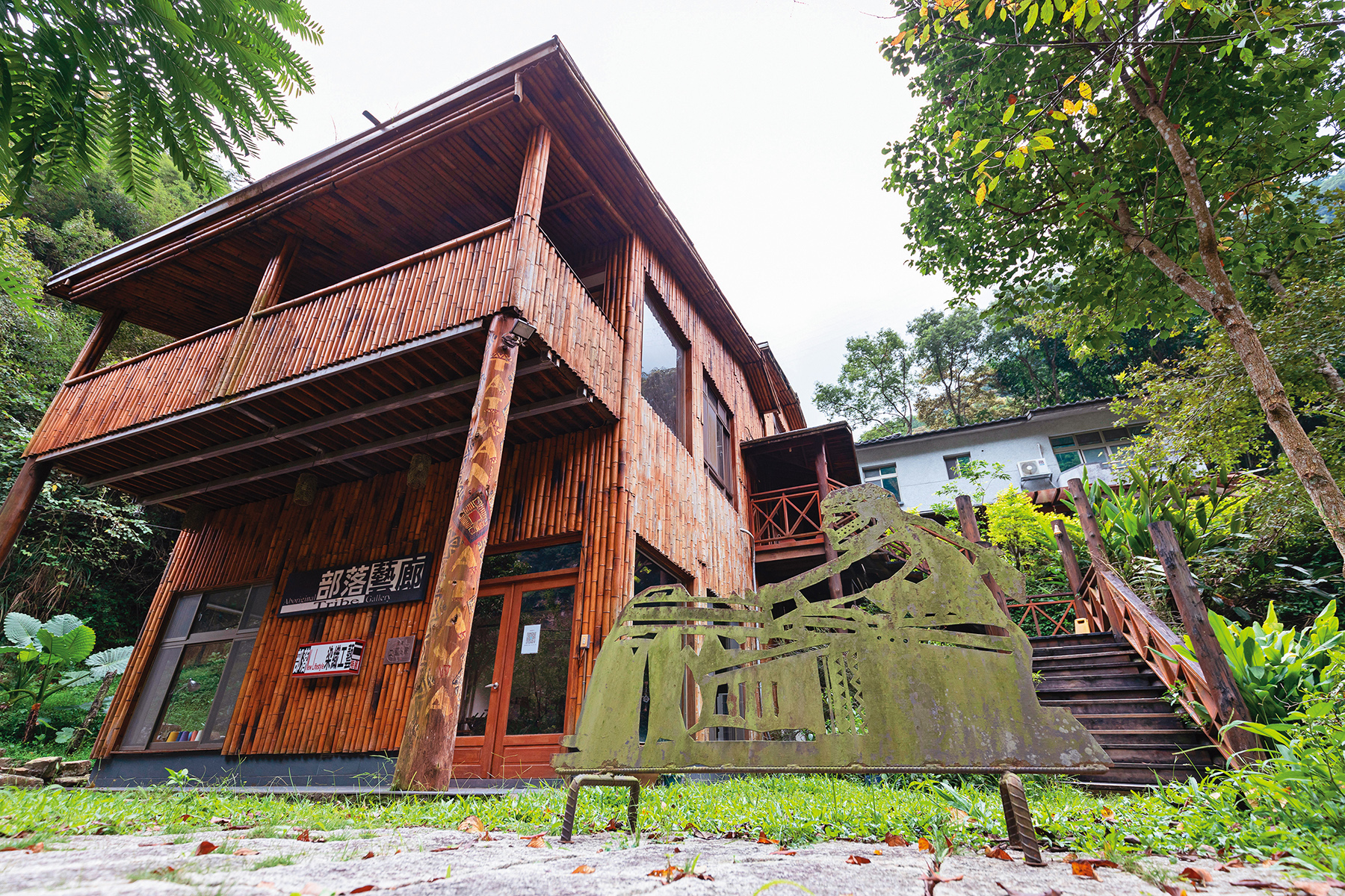 「Raisinay山餡甜點」開在苗栗南庄石壁部落的小山丘上。