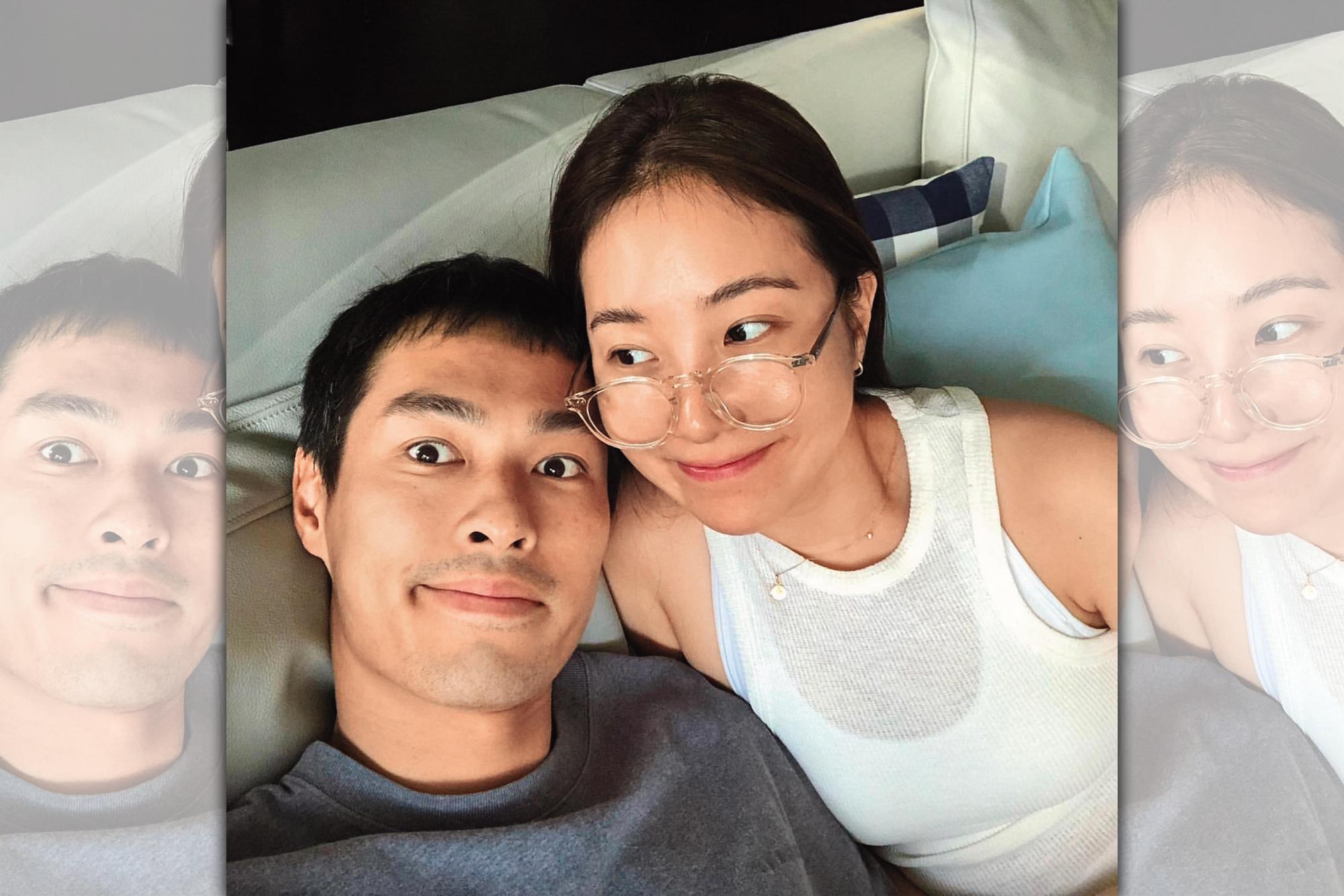 楊祐寧和Melinda在2020年登記結婚,婚前就先宣布已懷女寶寶。(翻攝自wangMelindaIG)