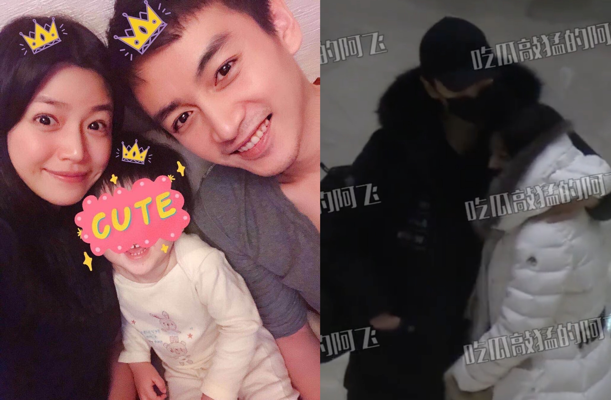 陳妍希與陳曉結婚6年育有兒子星星，陳曉探班陳妍希被拍到兩人甜滋滋。（網路圖片）