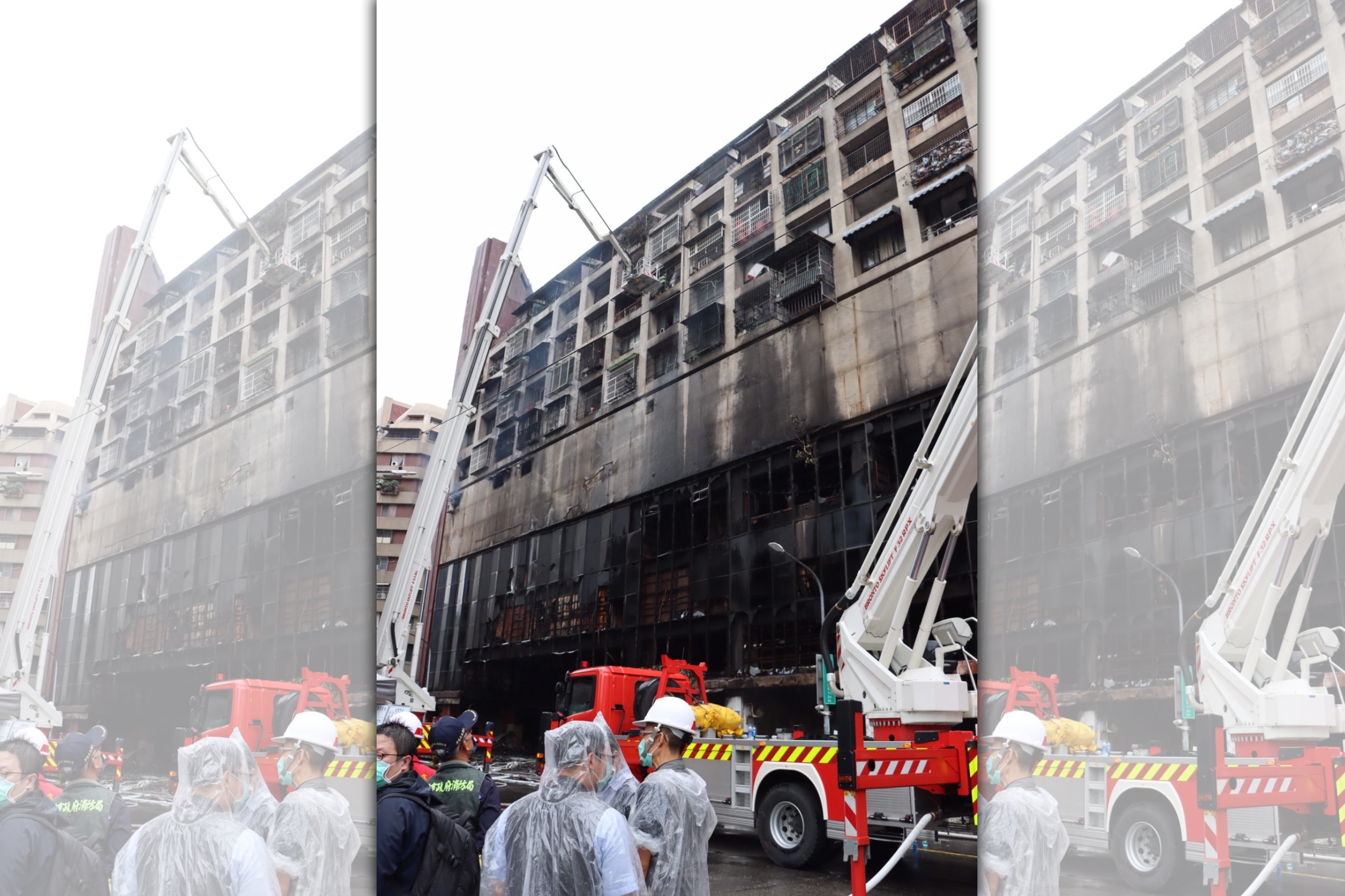 高雄城中城大火釀46死，今地院首度開庭。（翻攝畫面）