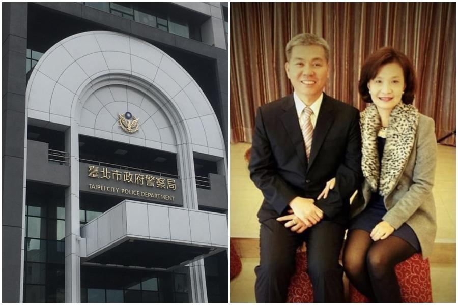 台南市警察局長方仰寧的妻子邱子珍擔任台北市警局少年隊隊長，日前被檢舉濫用公款，還利用公家宣傳品做私人公關。（翻攝北市警局官網、邱子真臉書）