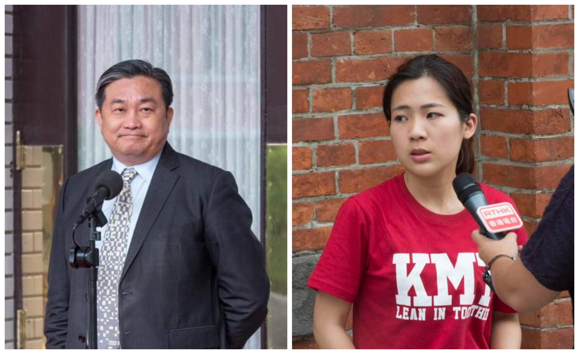 王定宇（左圖）和徐巧芯為了烏俄戰爭隔空開砲。（本刊資料照）