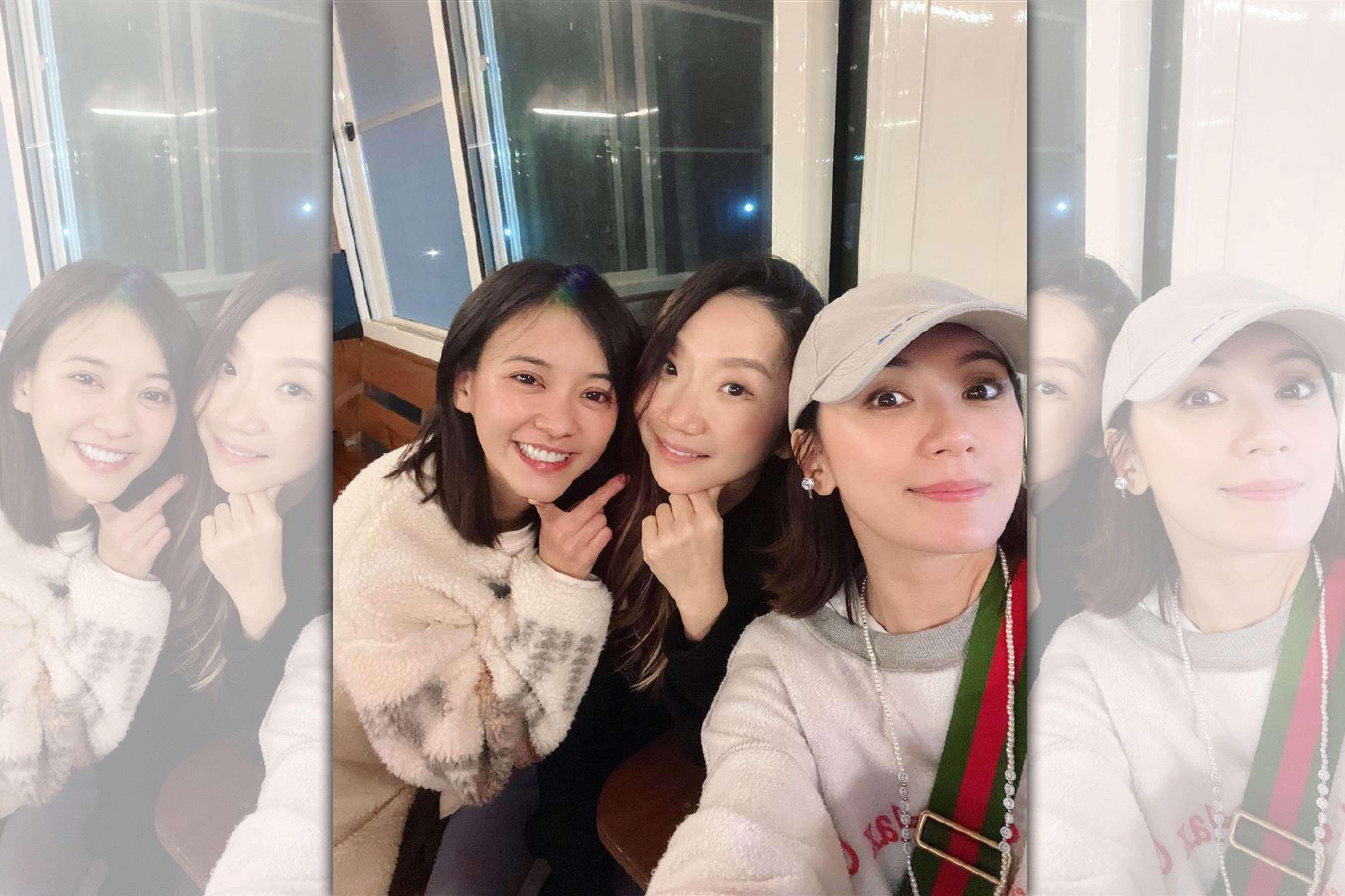 與賈靜雯、陳意涵的合照，陶晶瑩更一定要貼的。（翻攝自陶晶瑩臉書）