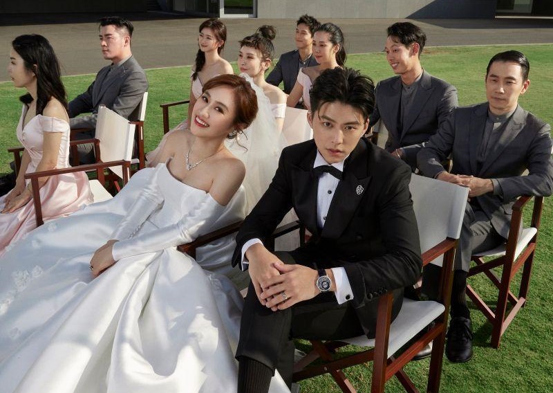 吳姍儒一辦完婚禮立刻飛往美國陪公婆過農曆年。（容易文創提供）