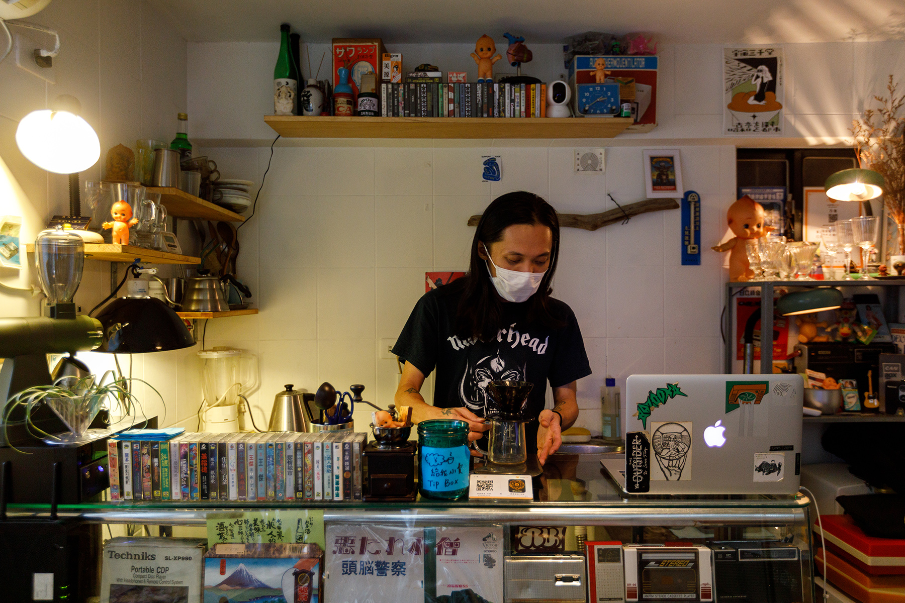 主人Jeff原本從事吉他音樂創作，後來想透過不一樣的方式呈現自己對音樂的熱愛。