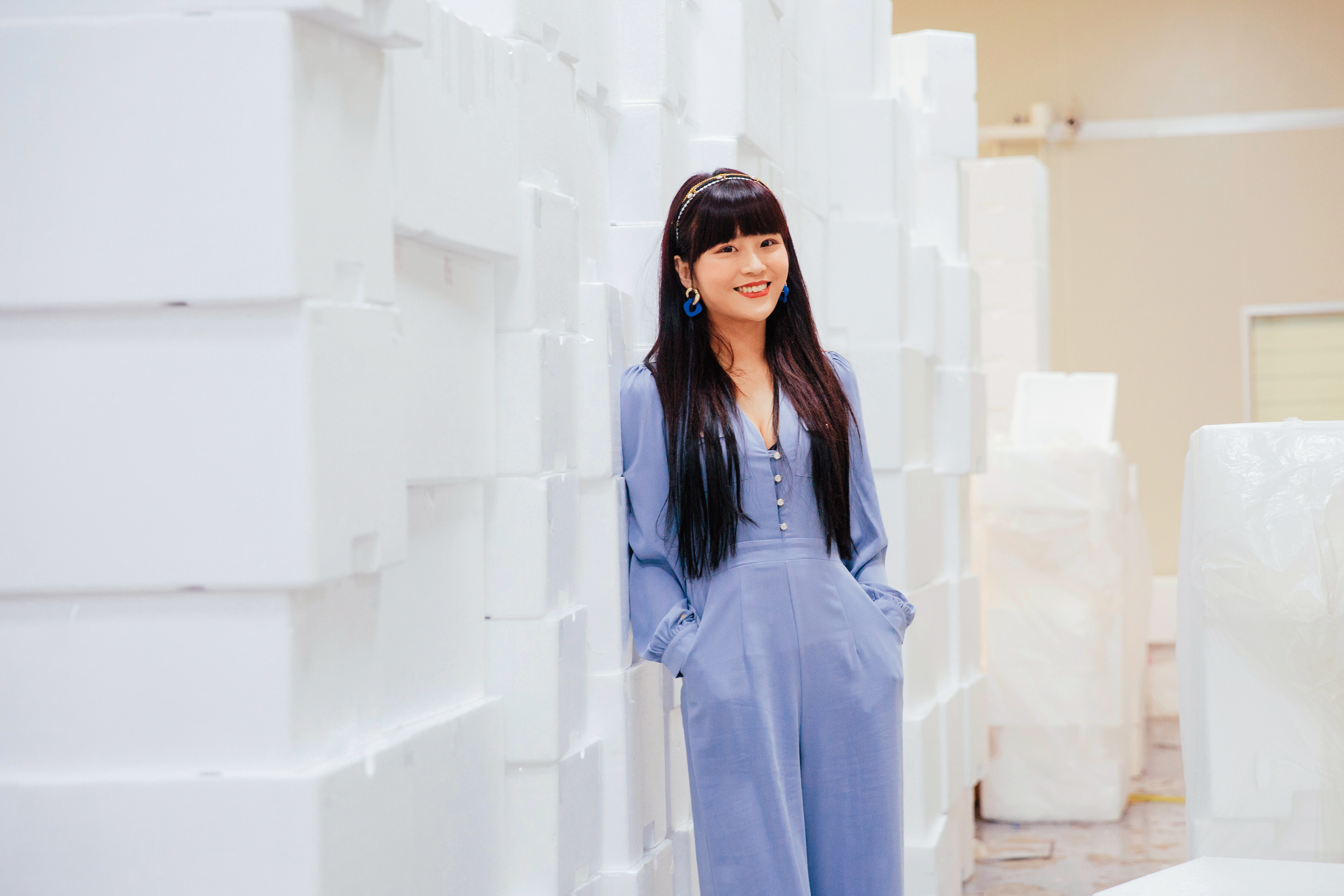 丟丟妹透露預計今年要成立生鮮超市。