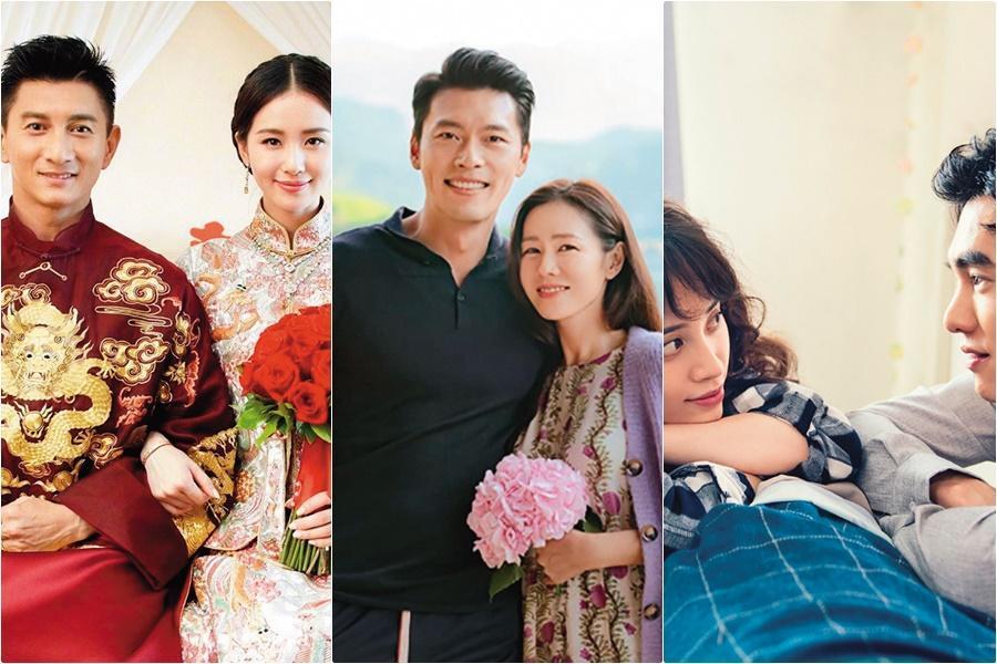 過往不少男女明星也是同戲生愛，有的甚至還結了婚。