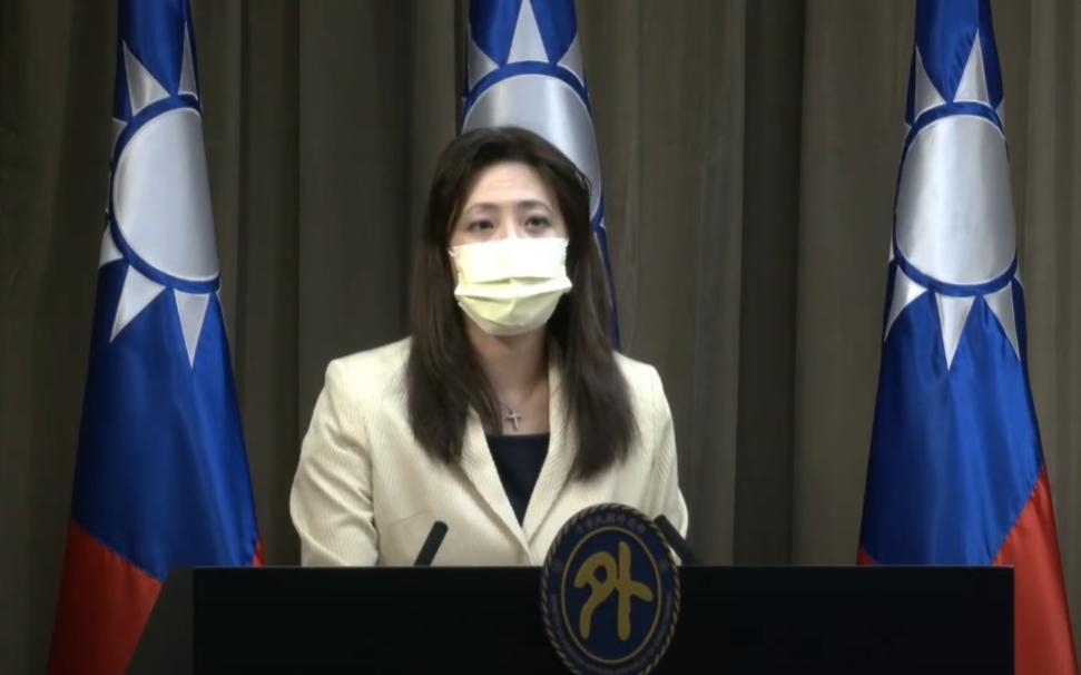 歐江安表示，美國總統拜登指派的資深代表團將於今天下午4時抵台。（翻攝自中華民國外交部YouTube頻道）