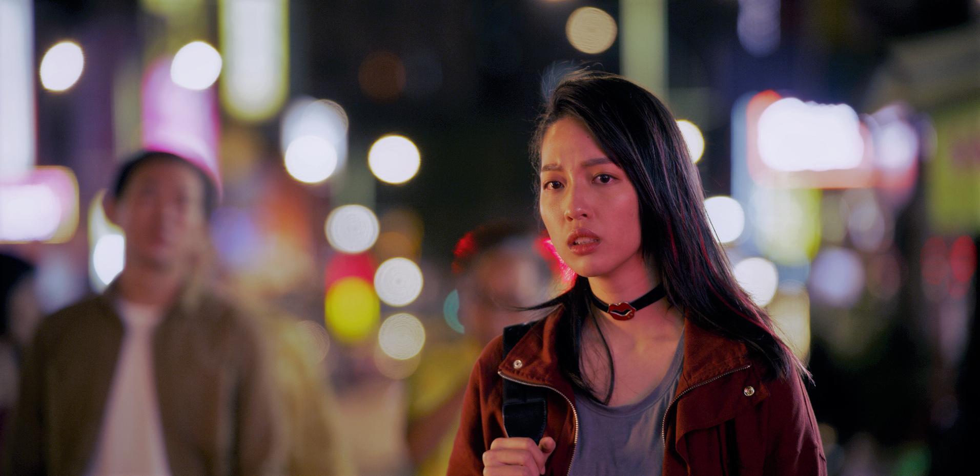 王渝萱在《該死的阿修羅》飾演有數學天份的小太妹琳琳，希望未來有機會接演陽光、正向的角色。（希望行銷提供）