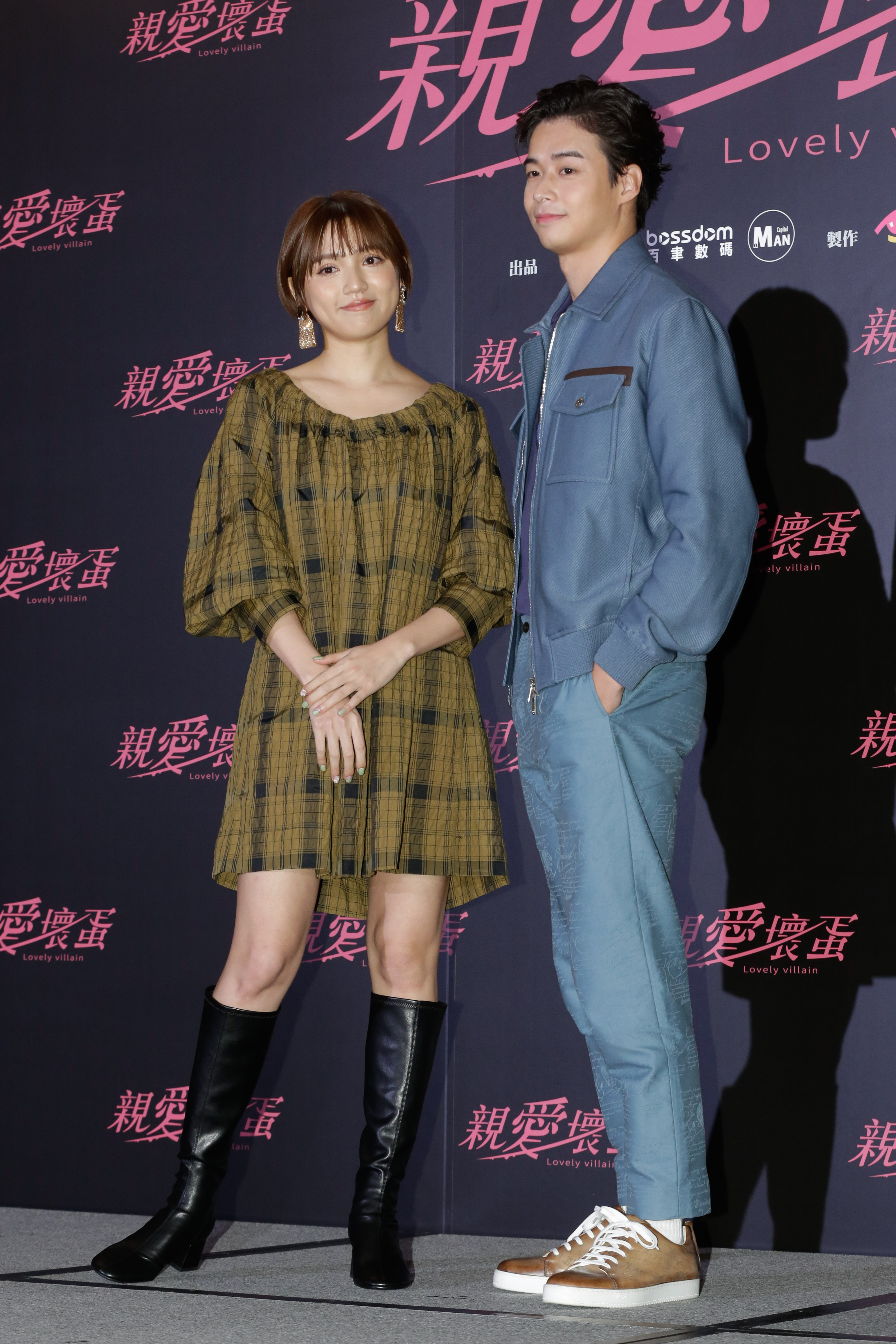 林敬倫（右）、Dora（左）加入劇組，感到相當緊張。