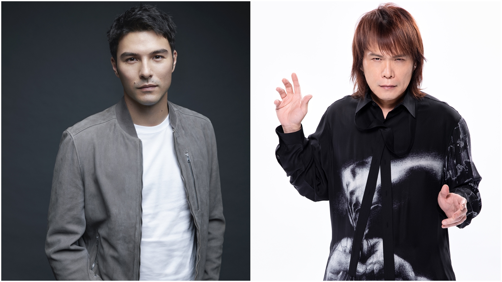 伍佰（右）首推搖滾歌劇， 鳳小岳（左）脫穎而出演主角。（太空彈劇團提供）