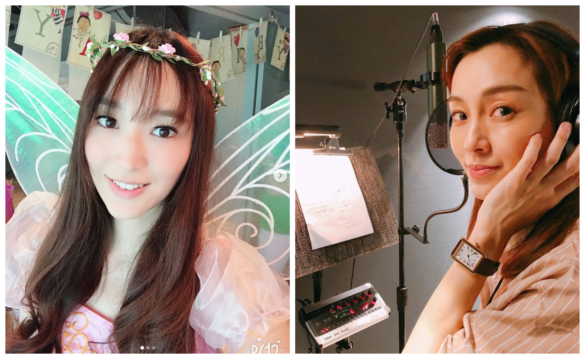 吳佩慈（左圖）希望范瑋琪多唱一點歌。（翻攝吳佩慈IG、黑人陳建州IG）