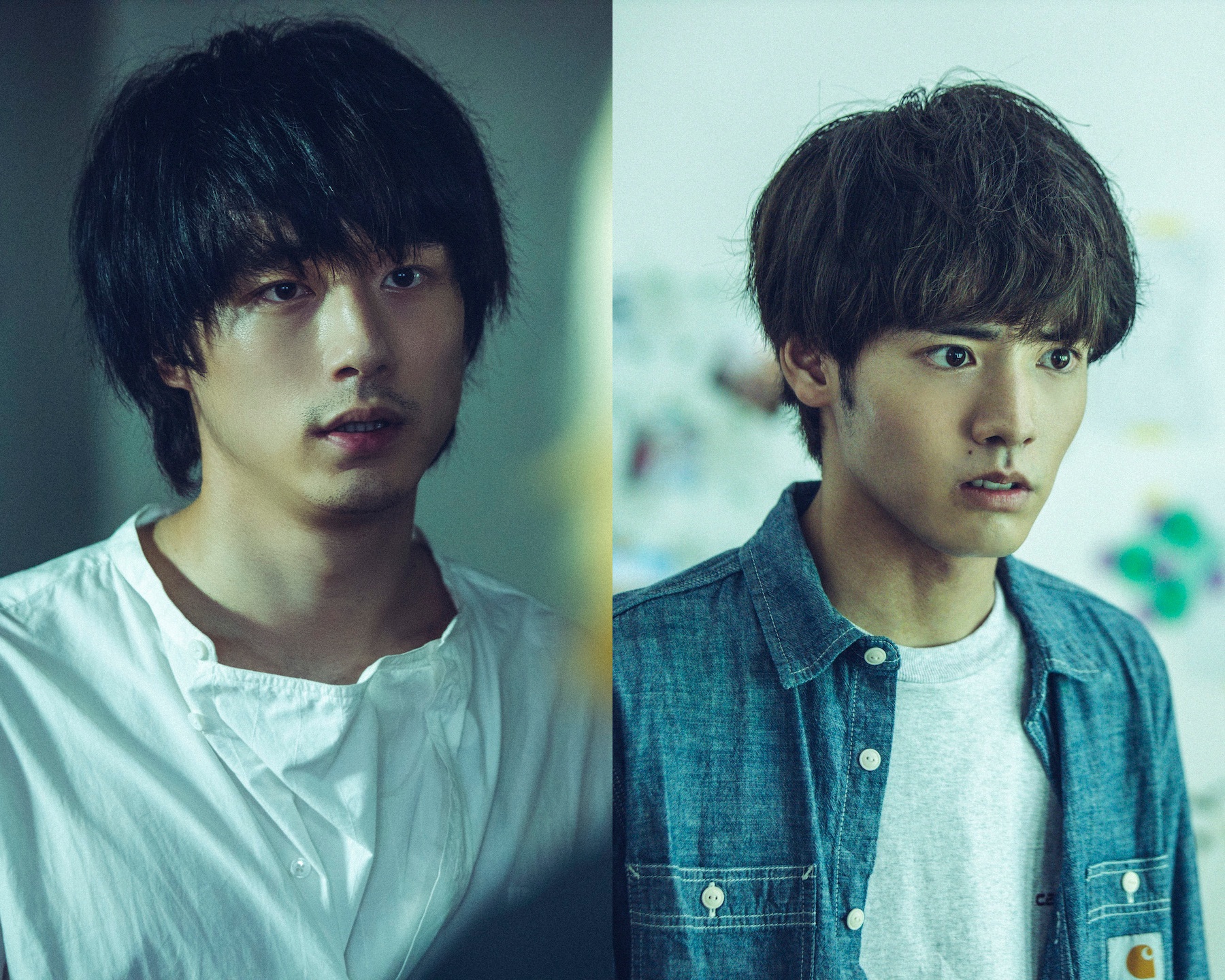 坂口健太郎（左）與赤楚衛二將在《擅入寄居者》的不同章節擔綱男主角。（friDay影音提供）