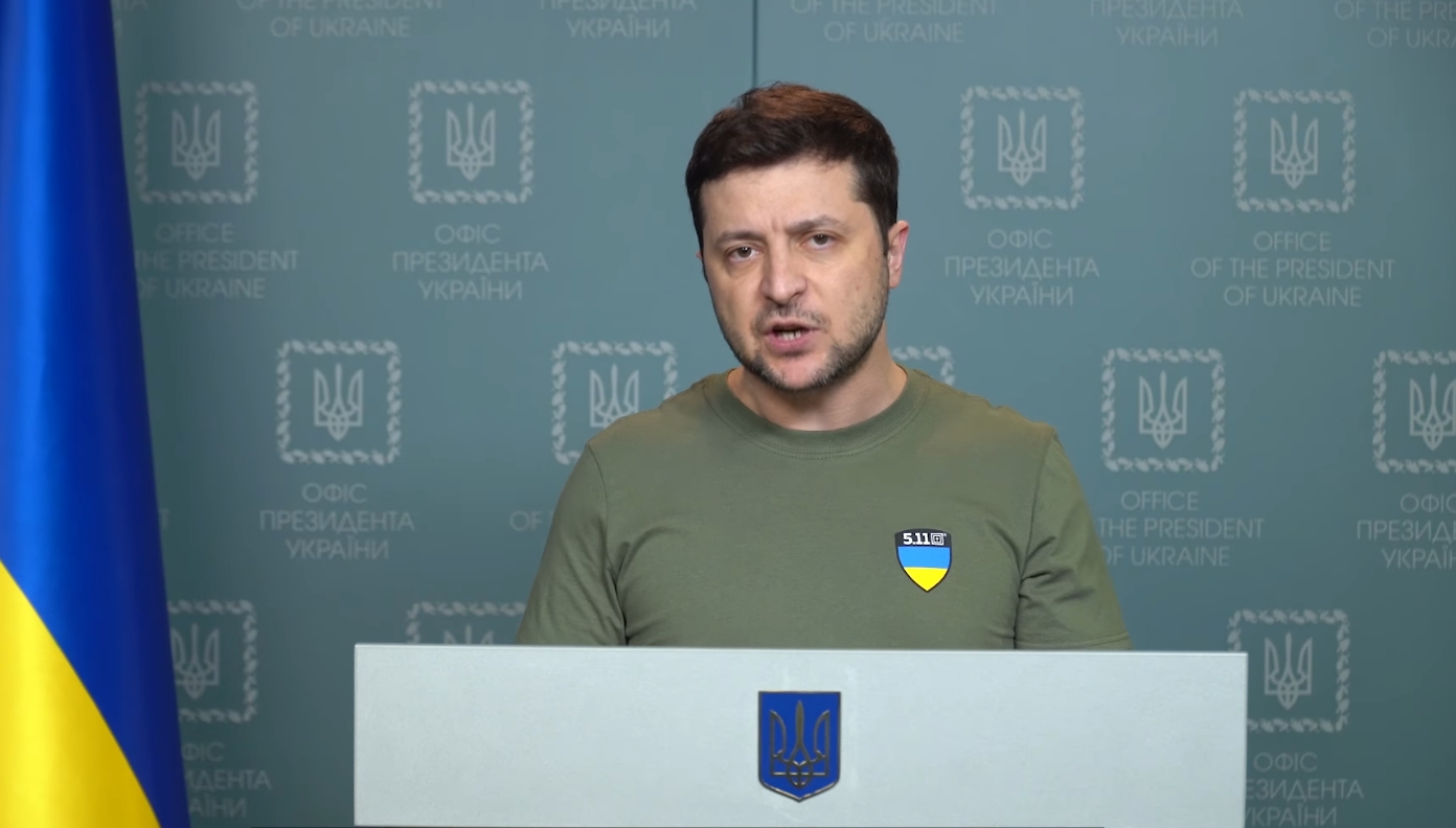 烏克蘭總統澤倫斯基表示，除了自由，他們已經沒有什麼可以再失去了。（翻攝自澤倫斯基臉書）