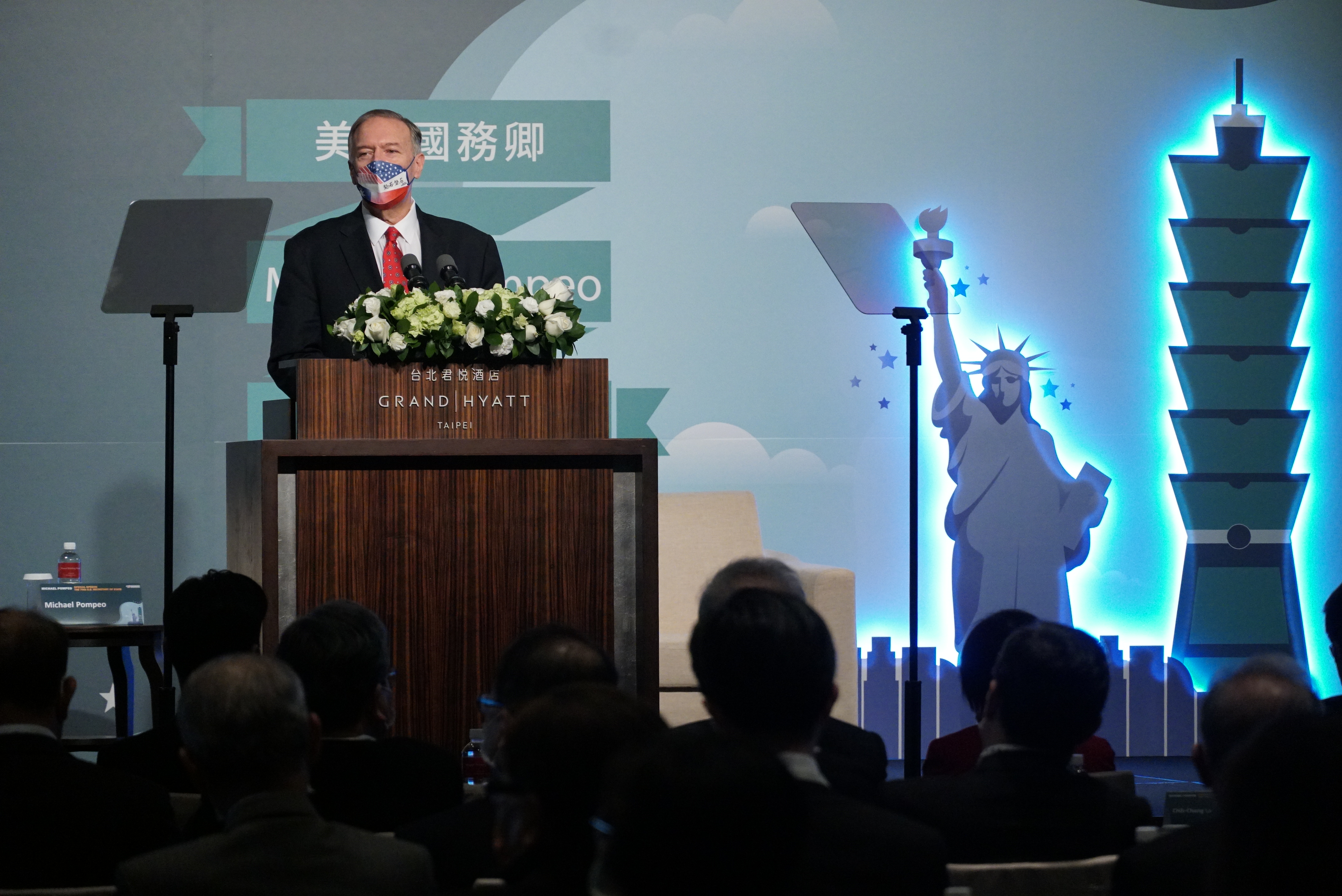 蓬佩奧認為美國應明確表態，立即外交承認中華民國台灣。