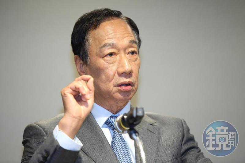 郭台銘去年曾預言今年一定會缺電。（本刊資料照）