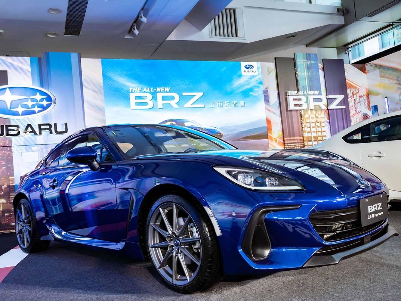 身為TOYOTA 86的雙生車，BRZ的外觀其實和86沒有太大的差異。