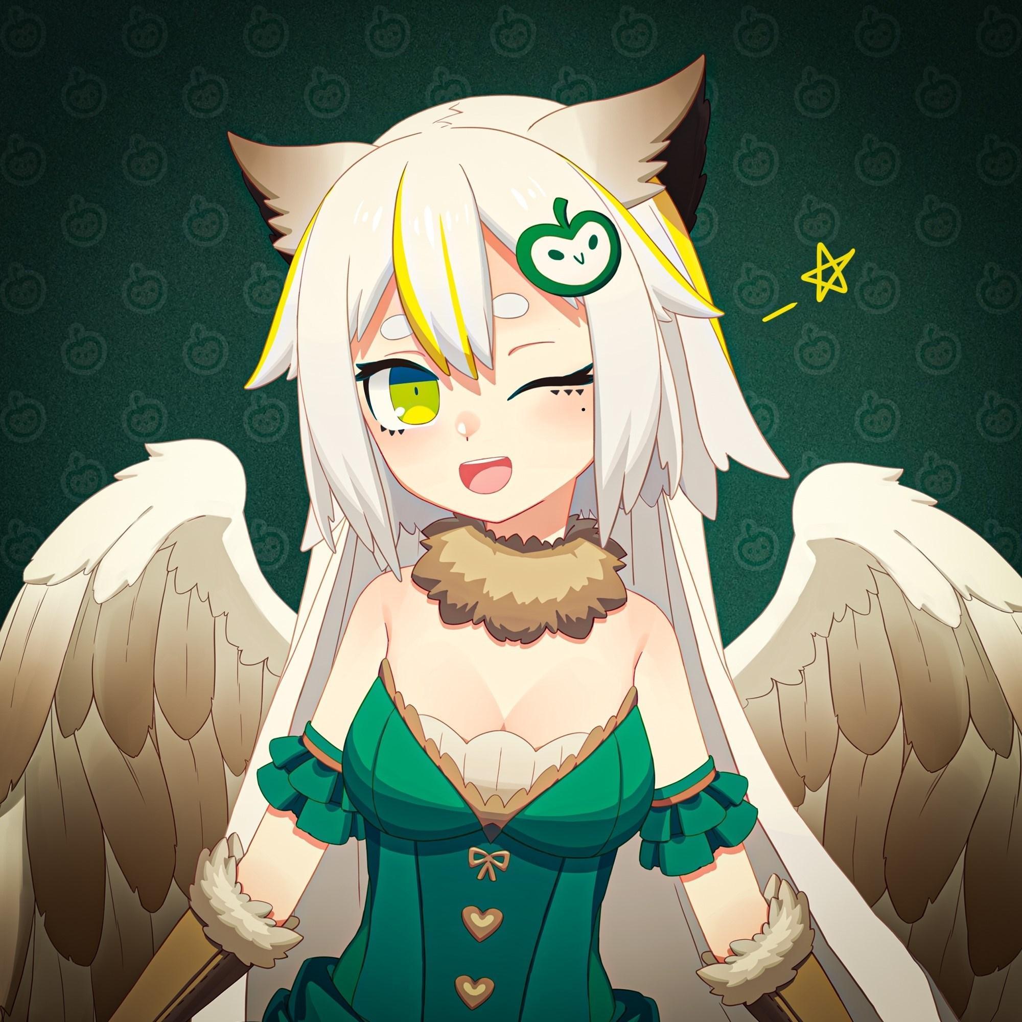 根據公開資訊觀測網站Playboard顯示，鳥羽樂奈是2021年台灣虛擬網紅的抖內冠軍。（翻攝自鳥羽樂奈 TobaRana FB）