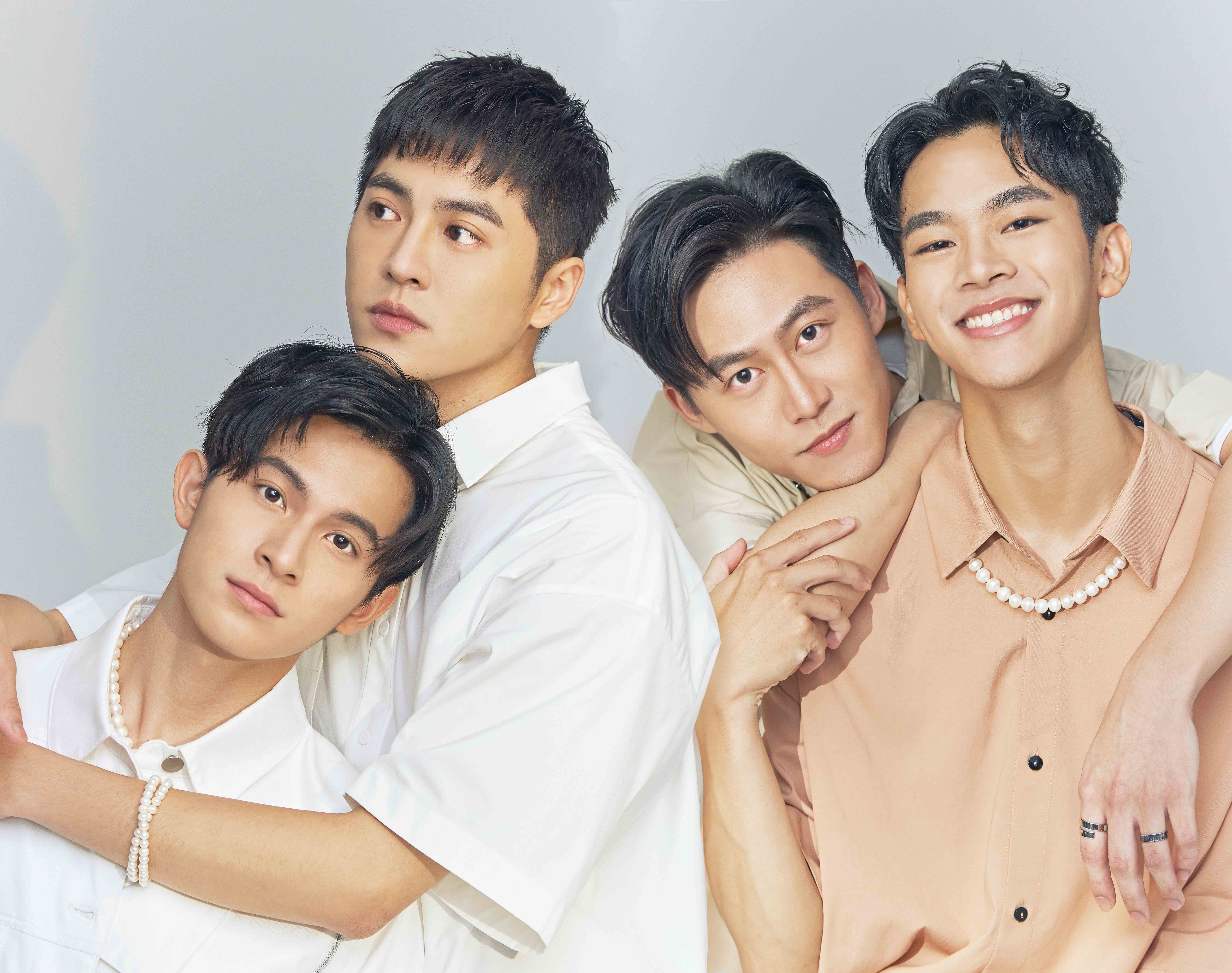 《基因決定我愛你》由林暉閔、黃新皓、郭宇宸、林煒傑主演。（達騰娛樂提供）