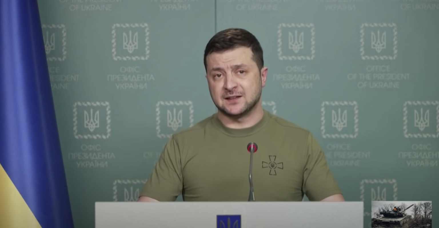 烏克蘭總統澤倫斯基則警告，俄軍正準備向敖德薩（Odessa）開砲。（翻攝澤倫斯基臉書）